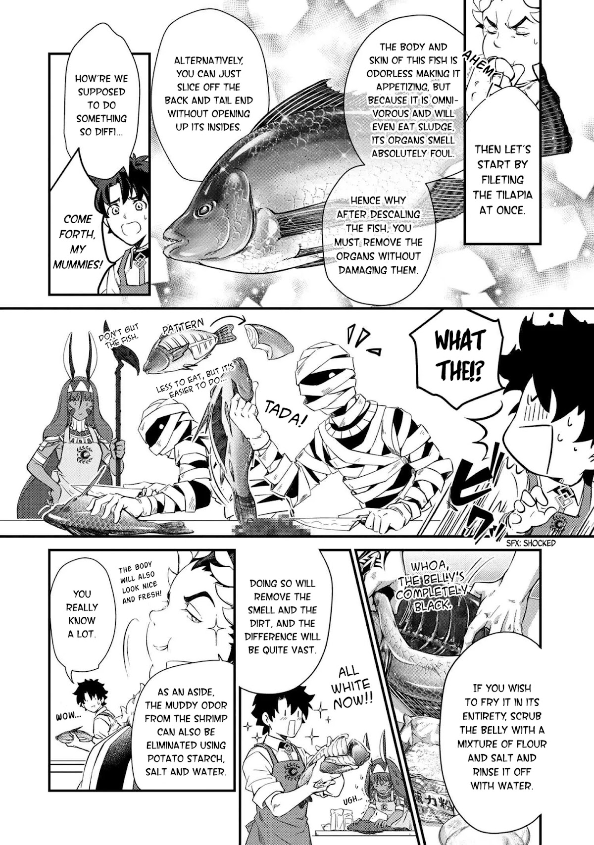 Fate/Grand Order - The Heroic Spirit Food Chronicles Chapter 2 page 10 - Chapter 2: Nile Fish Cuisine