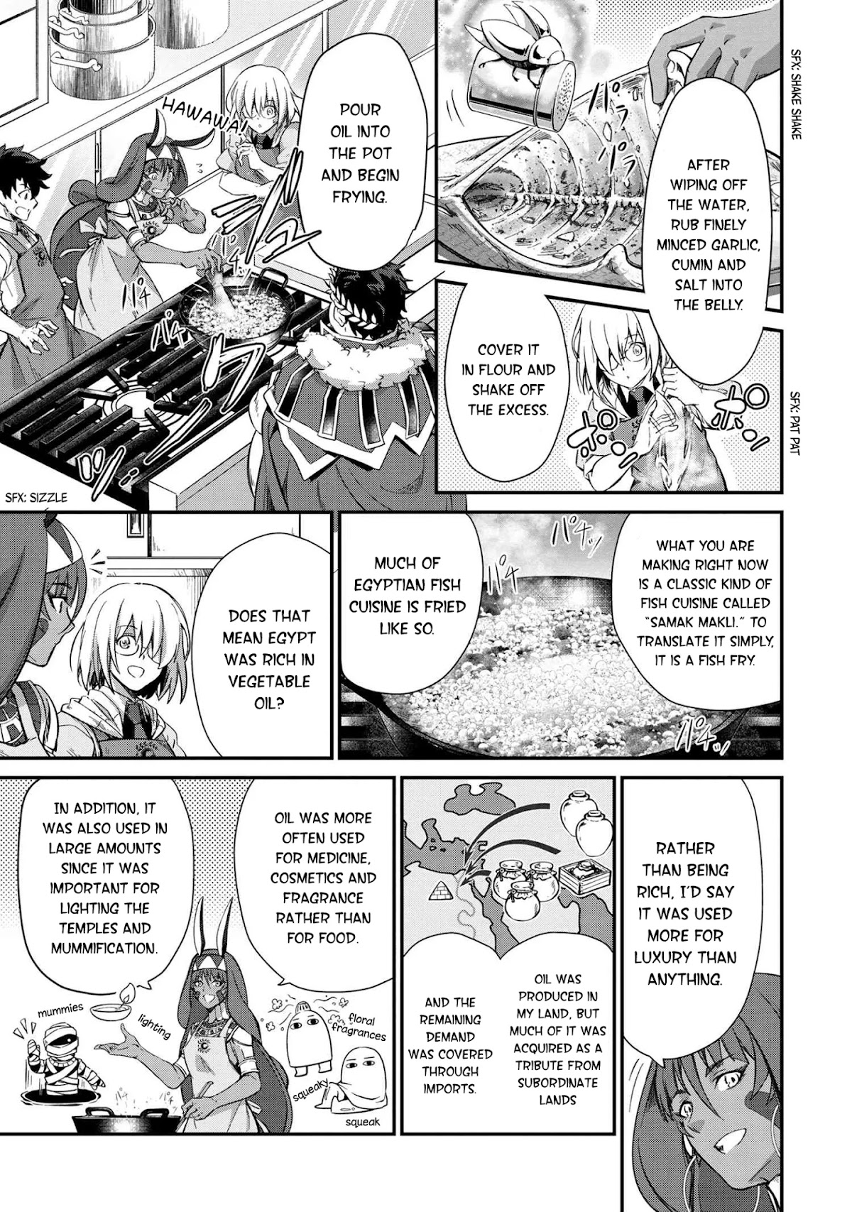 Fate/Grand Order - The Heroic Spirit Food Chronicles Chapter 2 page 11 - Chapter 2: Nile Fish Cuisine