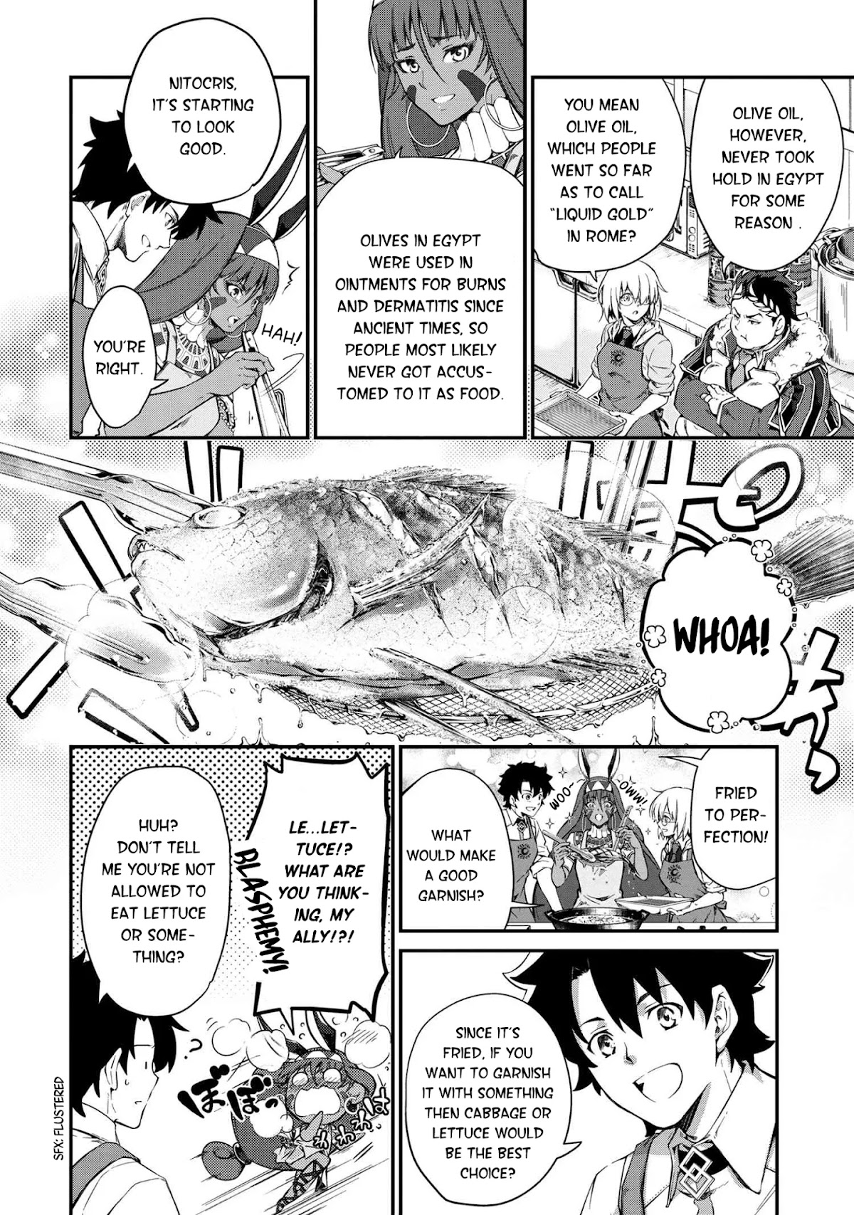 Fate/Grand Order - The Heroic Spirit Food Chronicles Chapter 2 page 12 - Chapter 2: Nile Fish Cuisine