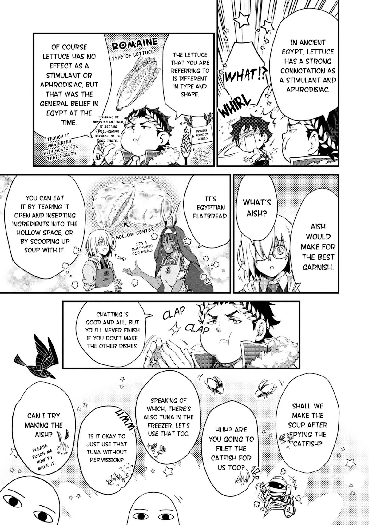 Fate/Grand Order - The Heroic Spirit Food Chronicles Chapter 2 page 13 - Chapter 2: Nile Fish Cuisine