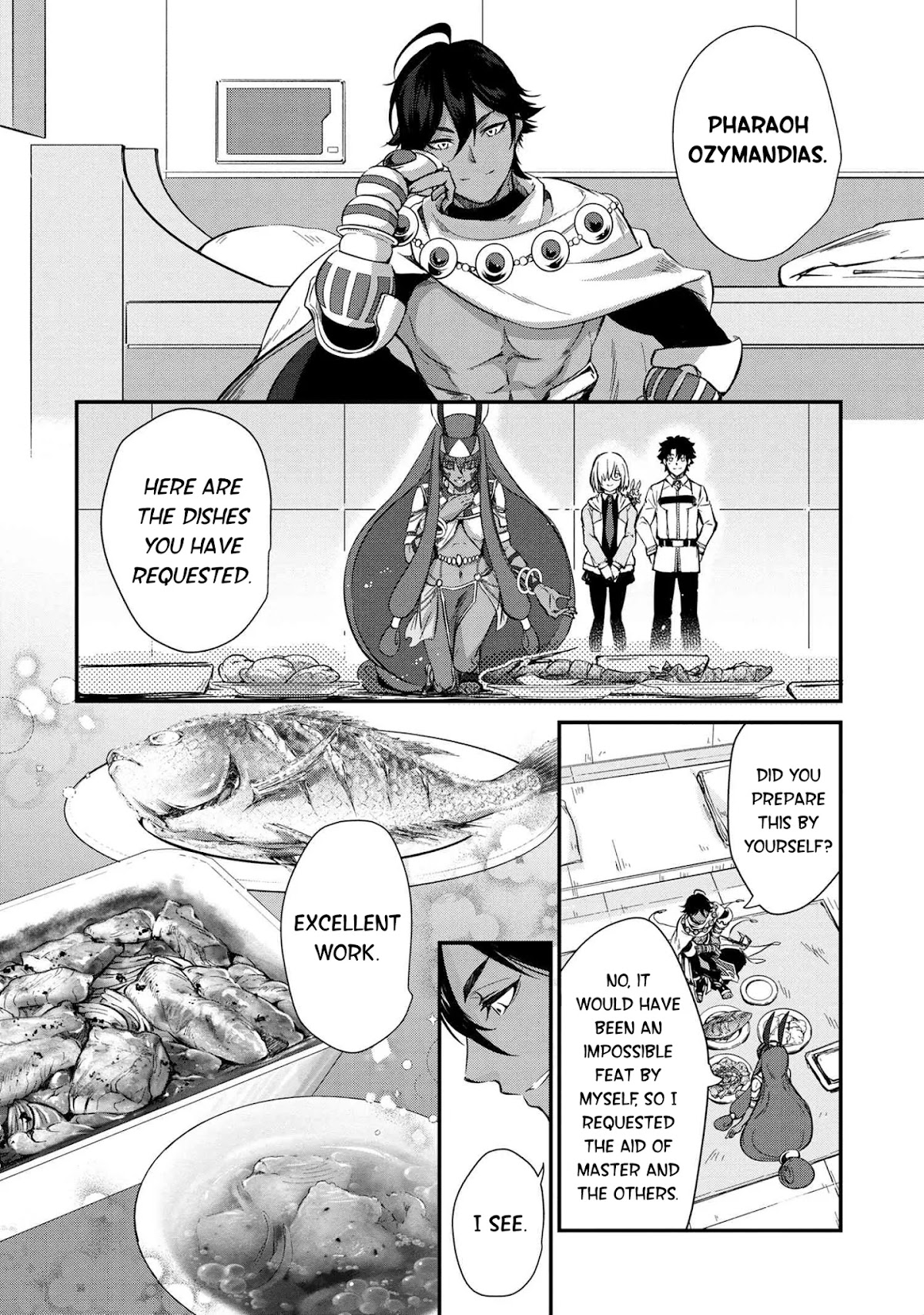 Fate/Grand Order - The Heroic Spirit Food Chronicles Chapter 2 page 14 - Chapter 2: Nile Fish Cuisine