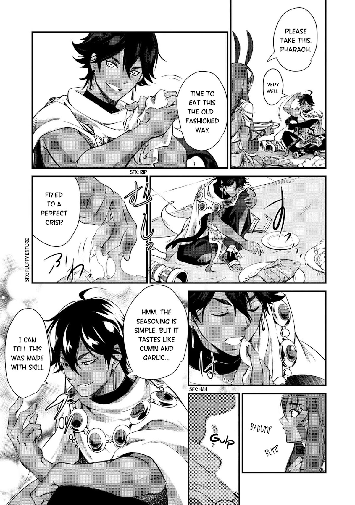 Fate/Grand Order - The Heroic Spirit Food Chronicles Chapter 2 page 15 - Chapter 2: Nile Fish Cuisine