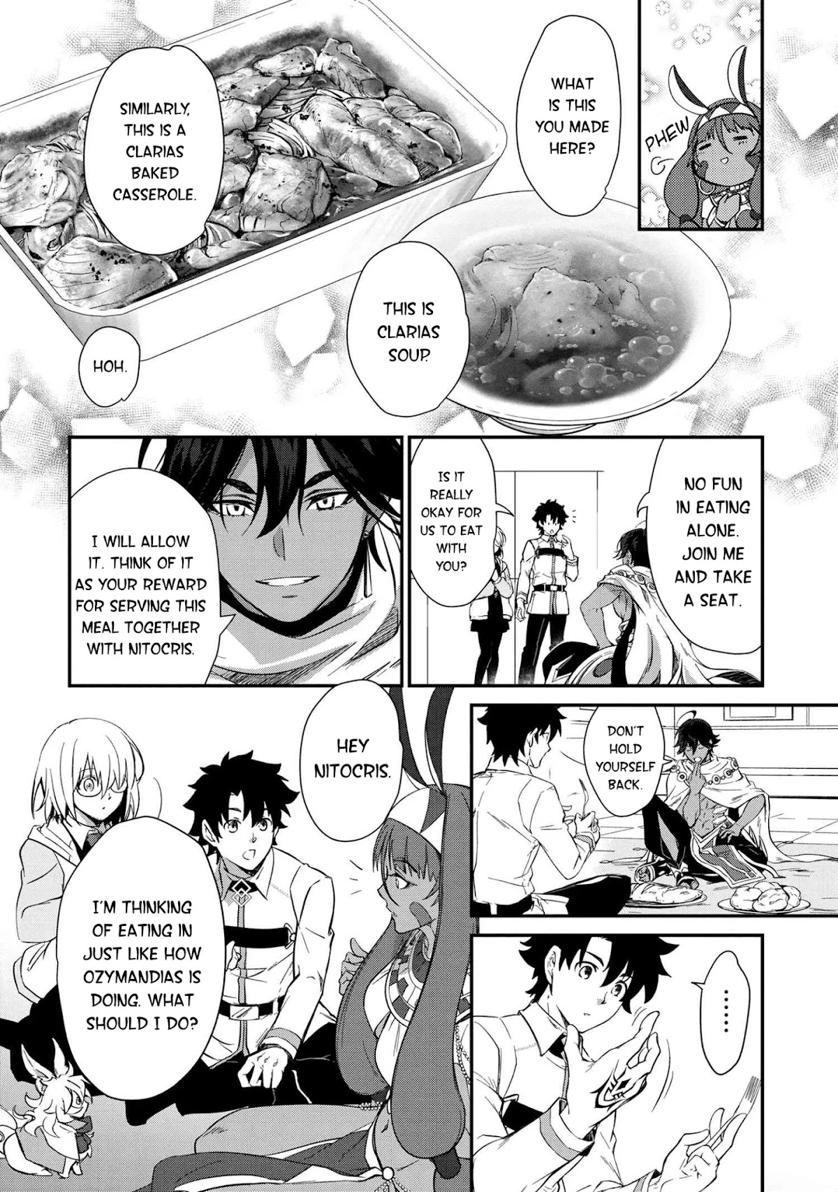 Fate/Grand Order - The Heroic Spirit Food Chronicles Chapter 2 page 16 - Chapter 2: Nile Fish Cuisine