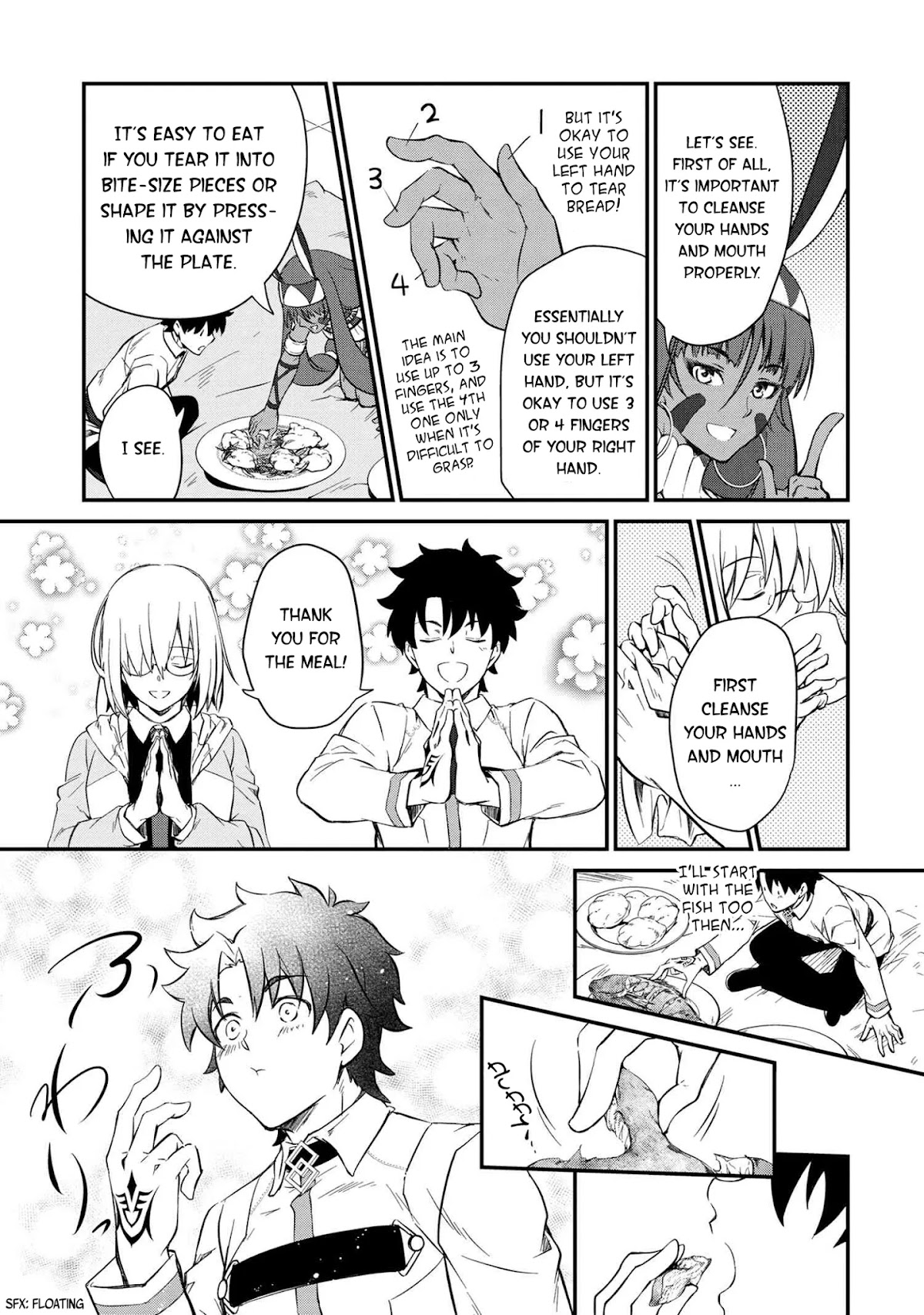Fate/Grand Order - The Heroic Spirit Food Chronicles Chapter 2 page 17 - Chapter 2: Nile Fish Cuisine