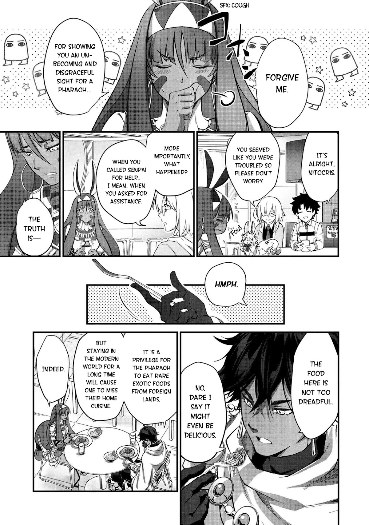 Fate/Grand Order - The Heroic Spirit Food Chronicles Chapter 2 page 3 - Chapter 2: Nile Fish Cuisine