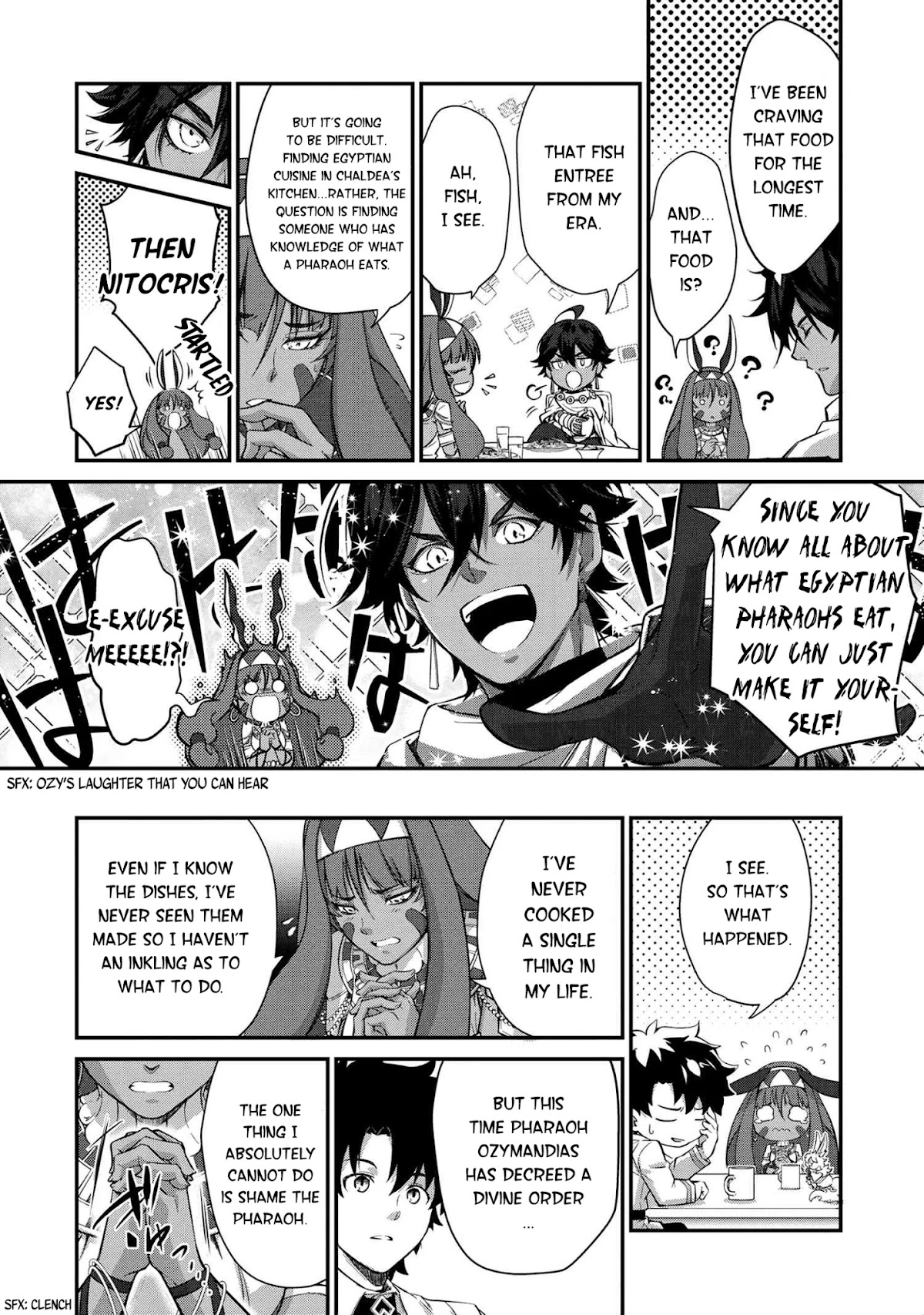 Fate/Grand Order - The Heroic Spirit Food Chronicles Chapter 2 page 4 - Chapter 2: Nile Fish Cuisine