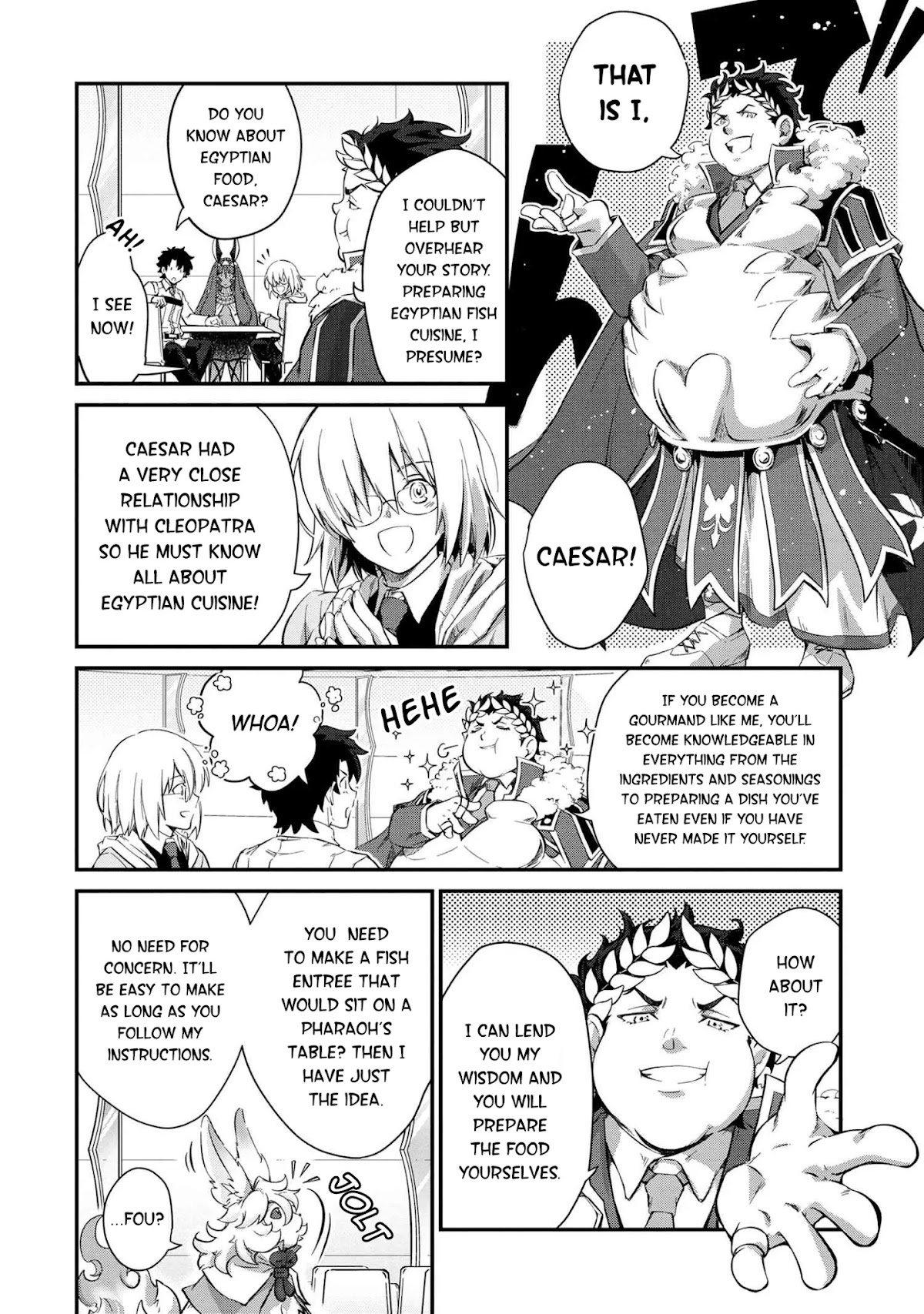 Fate/Grand Order - The Heroic Spirit Food Chronicles Chapter 2 page 6 - Chapter 2: Nile Fish Cuisine
