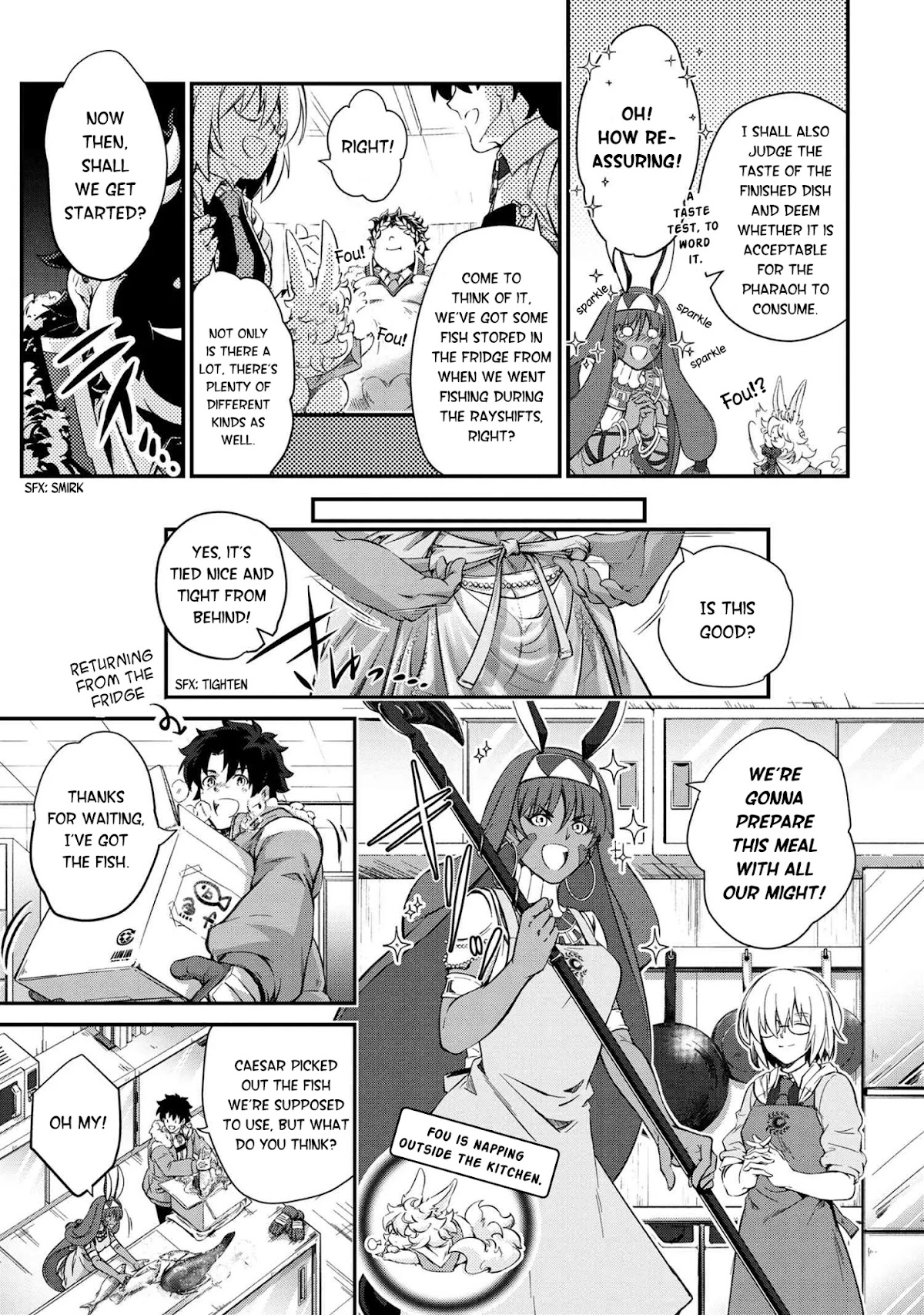 Fate/Grand Order - The Heroic Spirit Food Chronicles Chapter 2 page 7 - Chapter 2: Nile Fish Cuisine