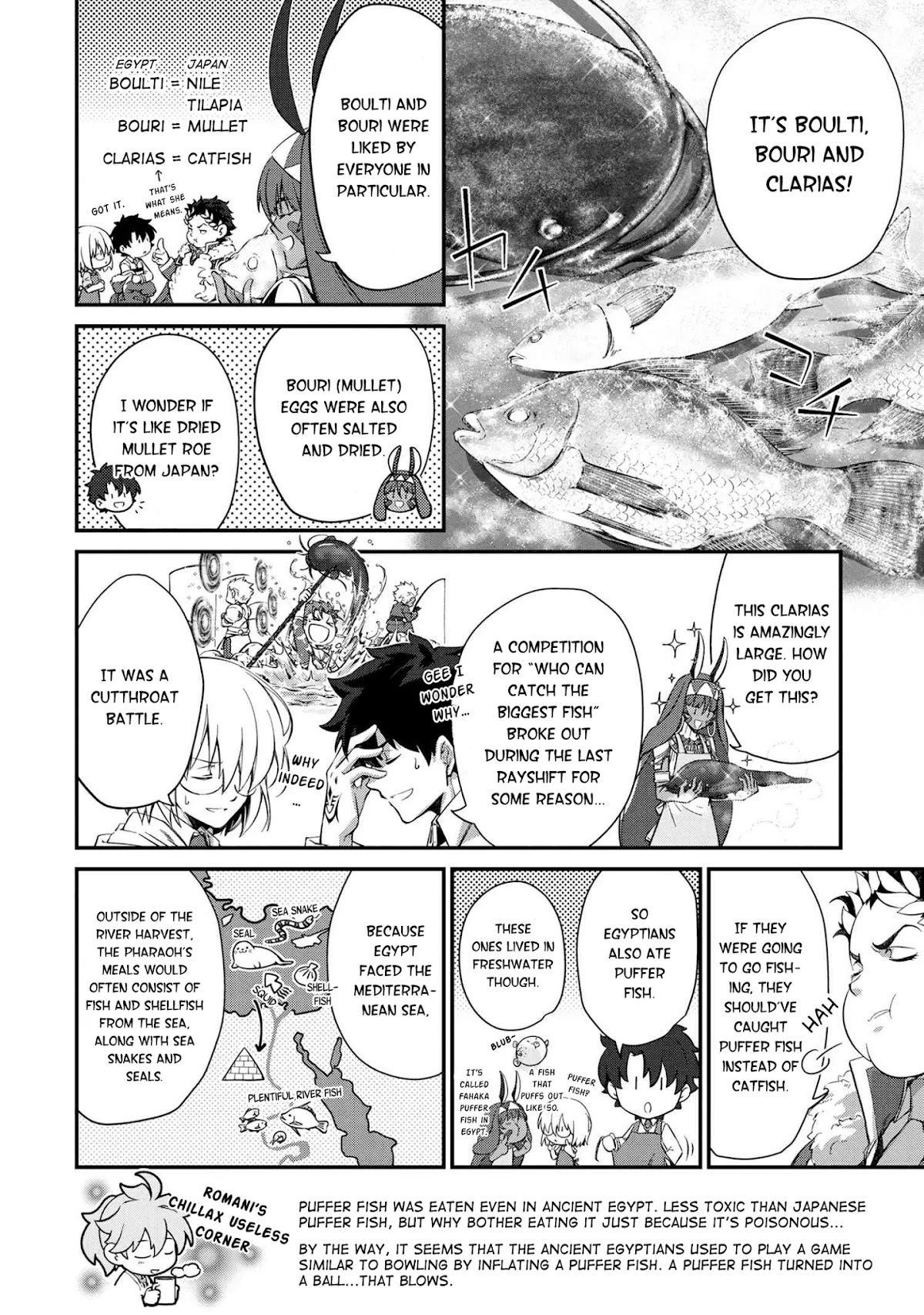 Fate/Grand Order - The Heroic Spirit Food Chronicles Chapter 2 page 8 - Chapter 2: Nile Fish Cuisine