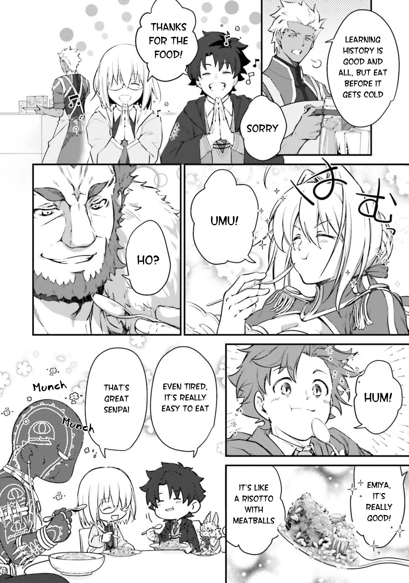 Fate/Grand Order - The Heroic Spirit Food Chronicles Chapter 3 page 12 - Chapter 3: Ancient Oriental Food