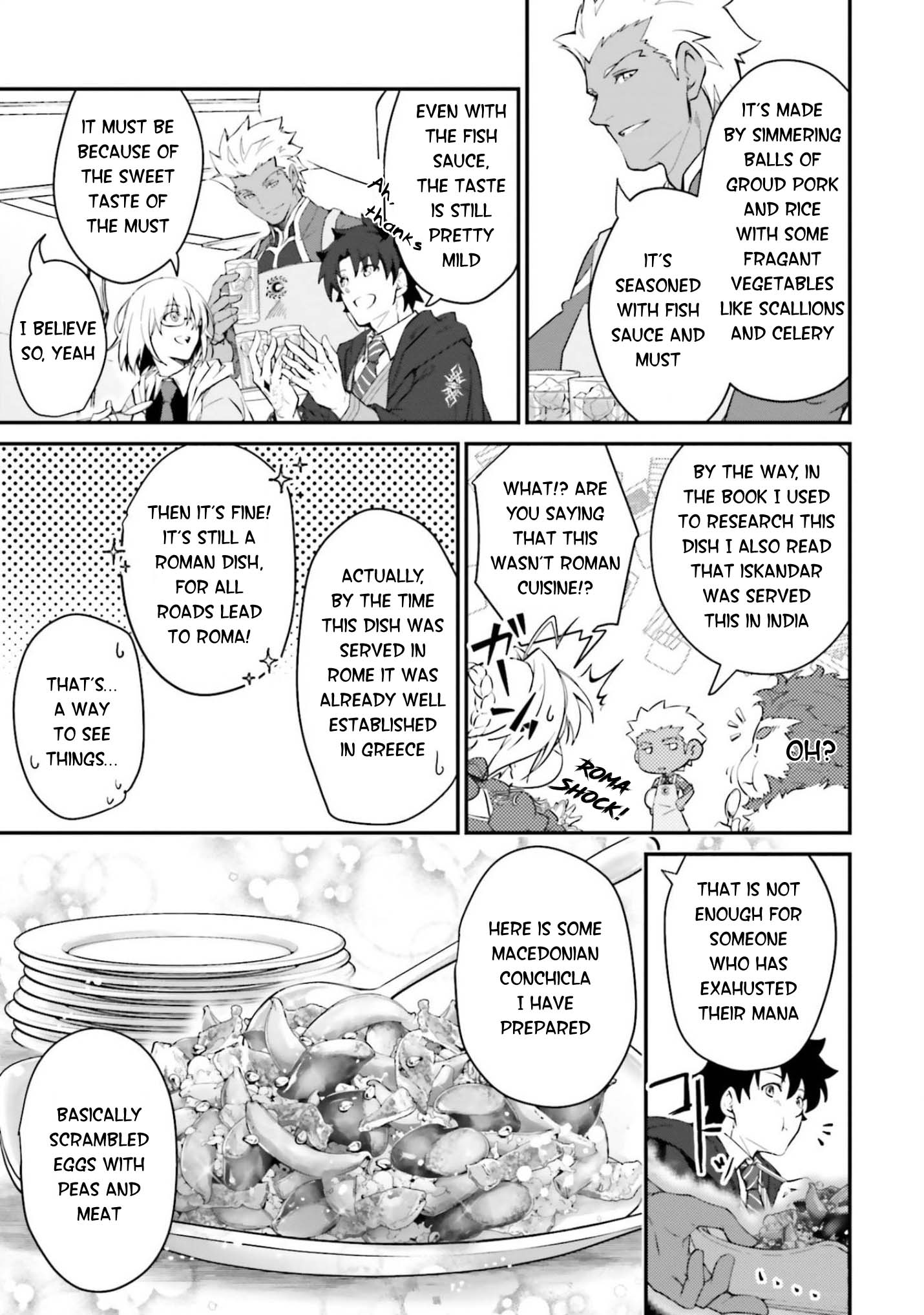 Fate/Grand Order - The Heroic Spirit Food Chronicles Chapter 3 page 13 - Chapter 3: Ancient Oriental Food