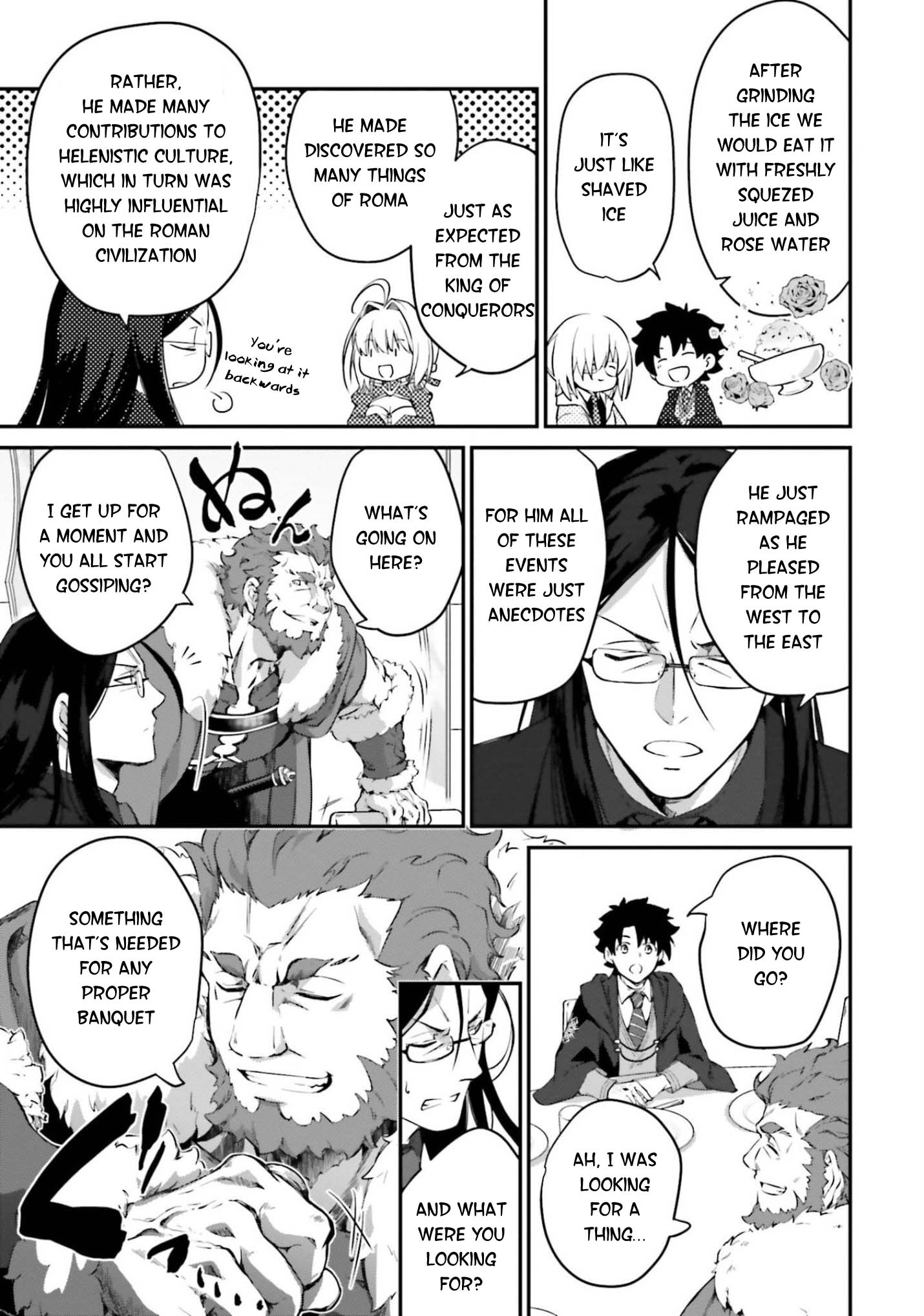 Fate/Grand Order - The Heroic Spirit Food Chronicles Chapter 3 page 17 - Chapter 3: Ancient Oriental Food