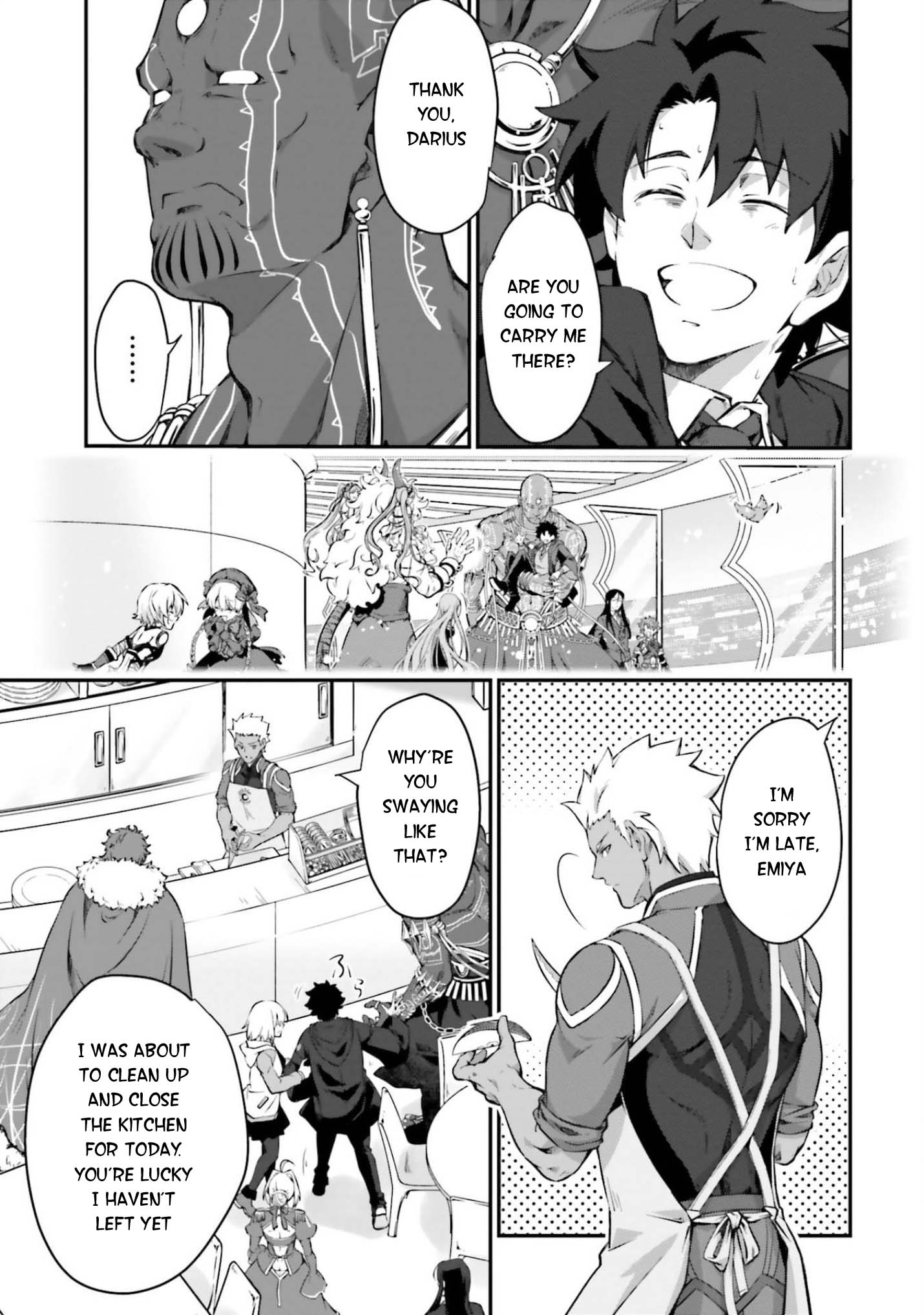 Fate/Grand Order - The Heroic Spirit Food Chronicles Chapter 3 page 9 - Chapter 3: Ancient Oriental Food