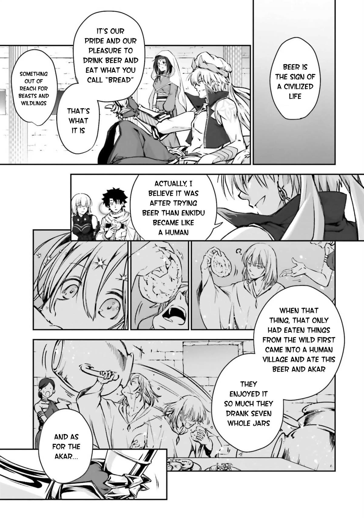 Fate/Grand Order - The Heroic Spirit Food Chronicles Chapter 4.5 page 21 - Chapter 4.5: Uruk Meal