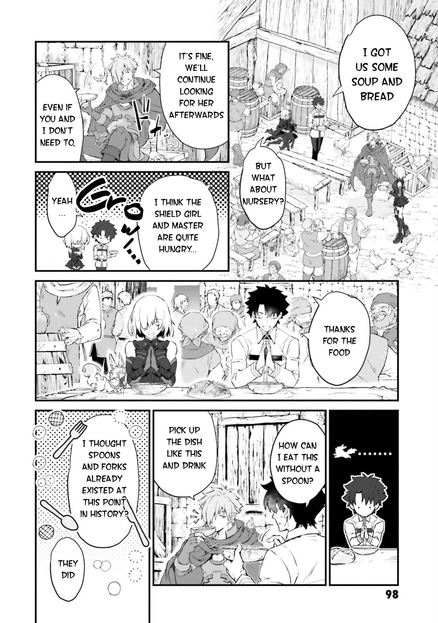 Fate/Grand Order - The Heroic Spirit Food Chronicles Chapter 4 page 10 - Chapter 4: Woods and Rabits and Songs