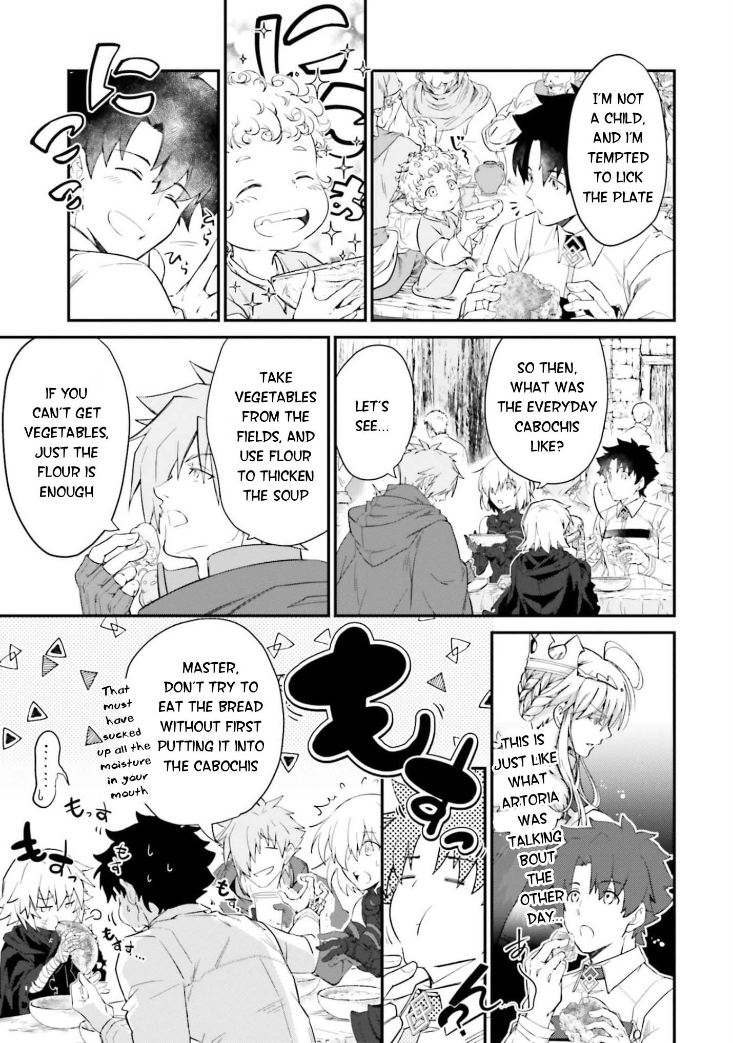 Fate/Grand Order - The Heroic Spirit Food Chronicles Chapter 4 page 13 - Chapter 4: Woods and Rabits and Songs