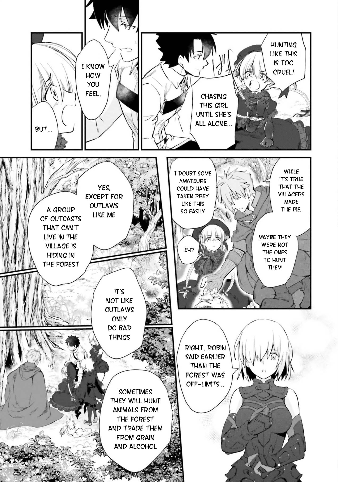 Fate/Grand Order - The Heroic Spirit Food Chronicles Chapter 4 page 25 - Chapter 4: Woods and Rabits and Songs