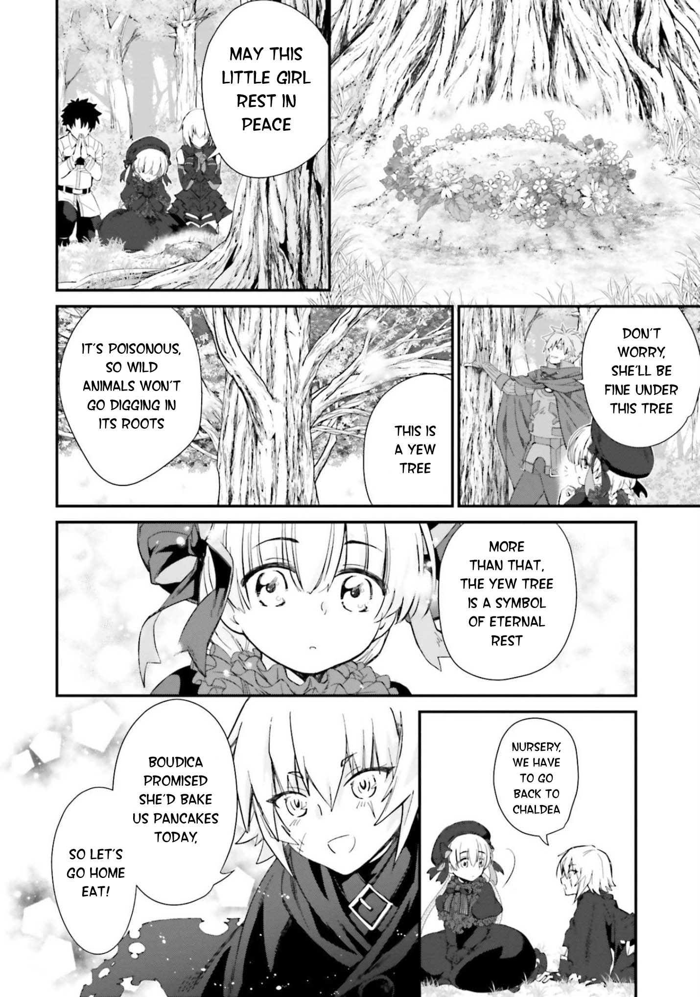 Fate/Grand Order - The Heroic Spirit Food Chronicles Chapter 4 page 28 - Chapter 4: Woods and Rabits and Songs