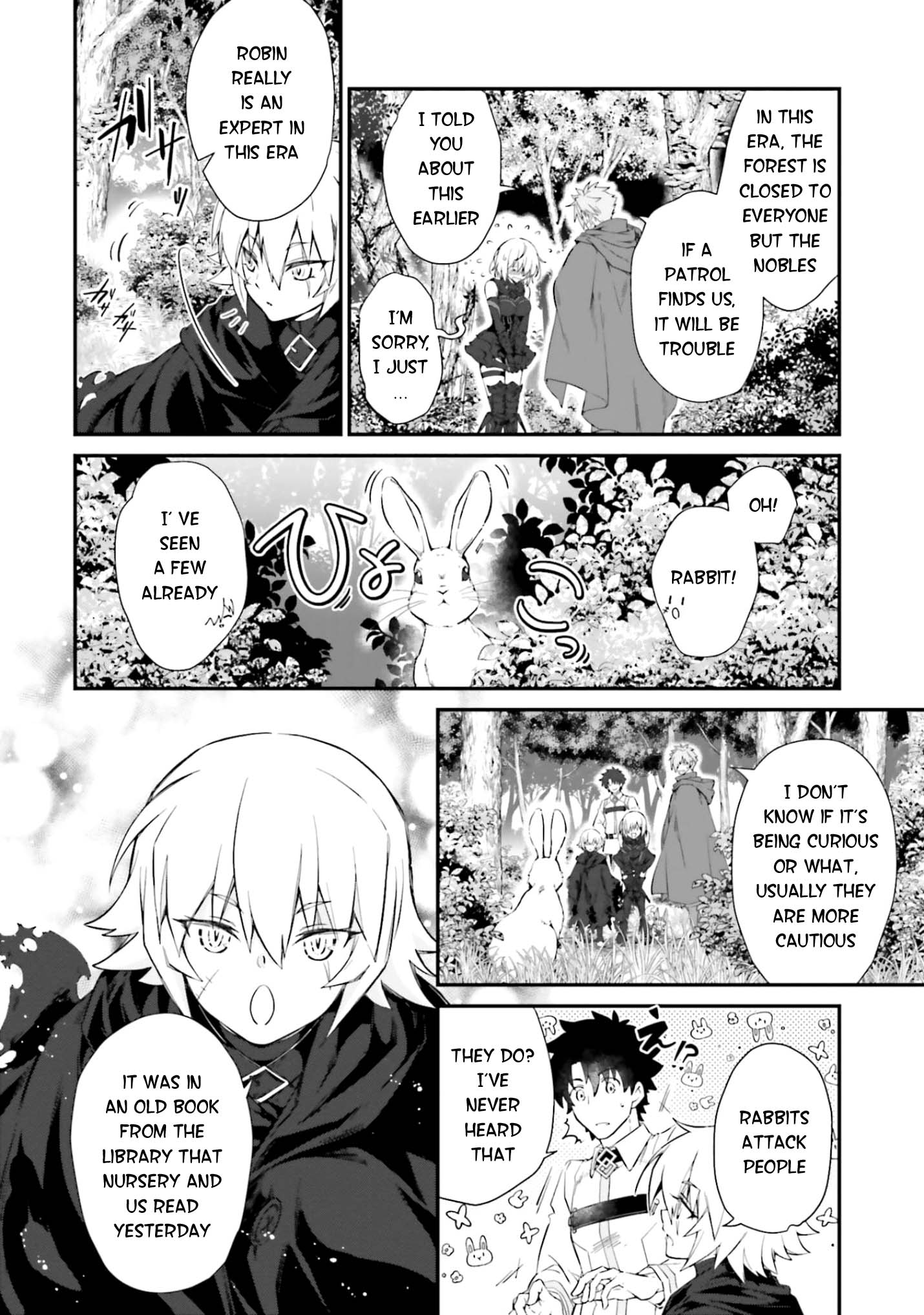 Fate/Grand Order - The Heroic Spirit Food Chronicles Chapter 4 page 6 - Chapter 4: Woods and Rabits and Songs