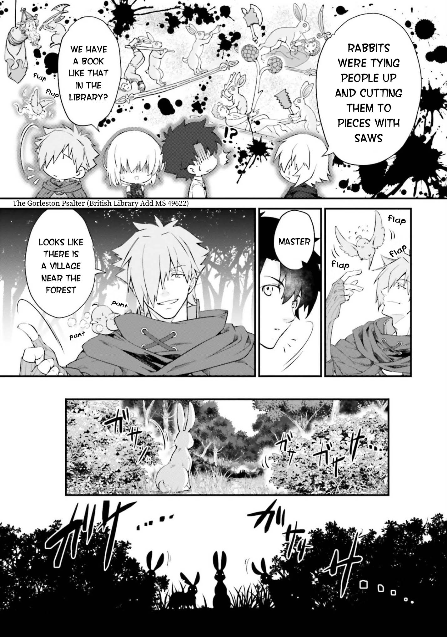 Fate/Grand Order - The Heroic Spirit Food Chronicles Chapter 4 page 7 - Chapter 4: Woods and Rabits and Songs