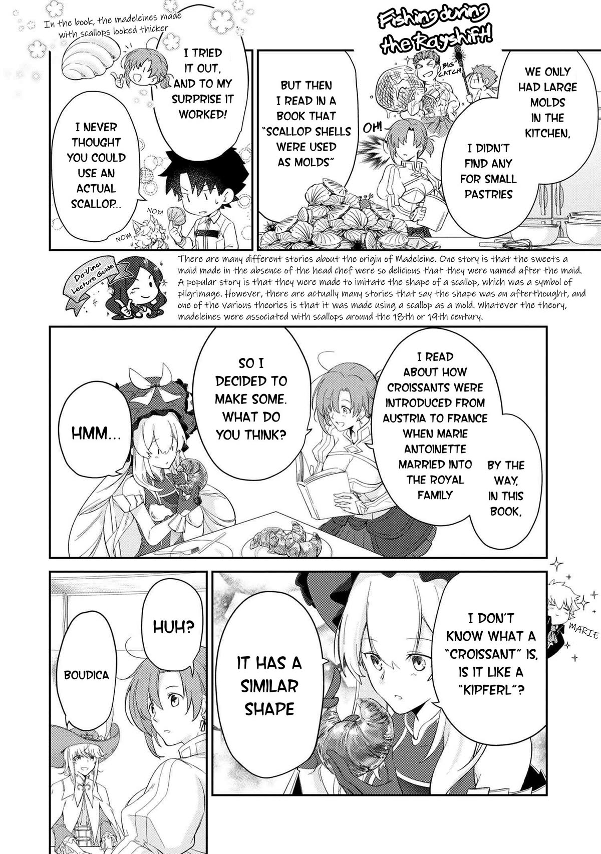 Fate/Grand Order - The Heroic Spirit Food Chronicles Chapter 5 page 14 - Chapter 5: The Queen of France and Pastries