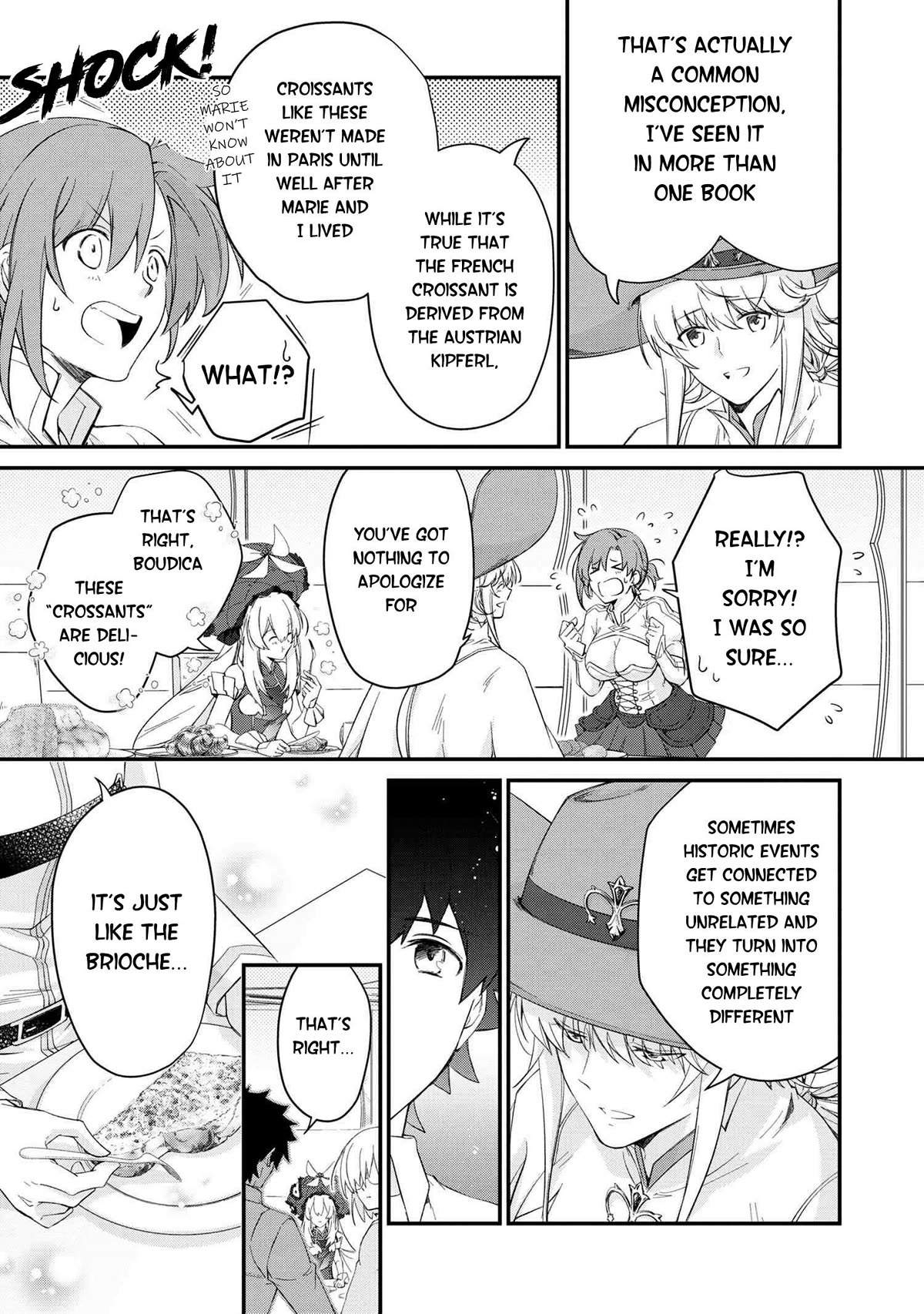 Fate/Grand Order - The Heroic Spirit Food Chronicles Chapter 5 page 15 - Chapter 5: The Queen of France and Pastries