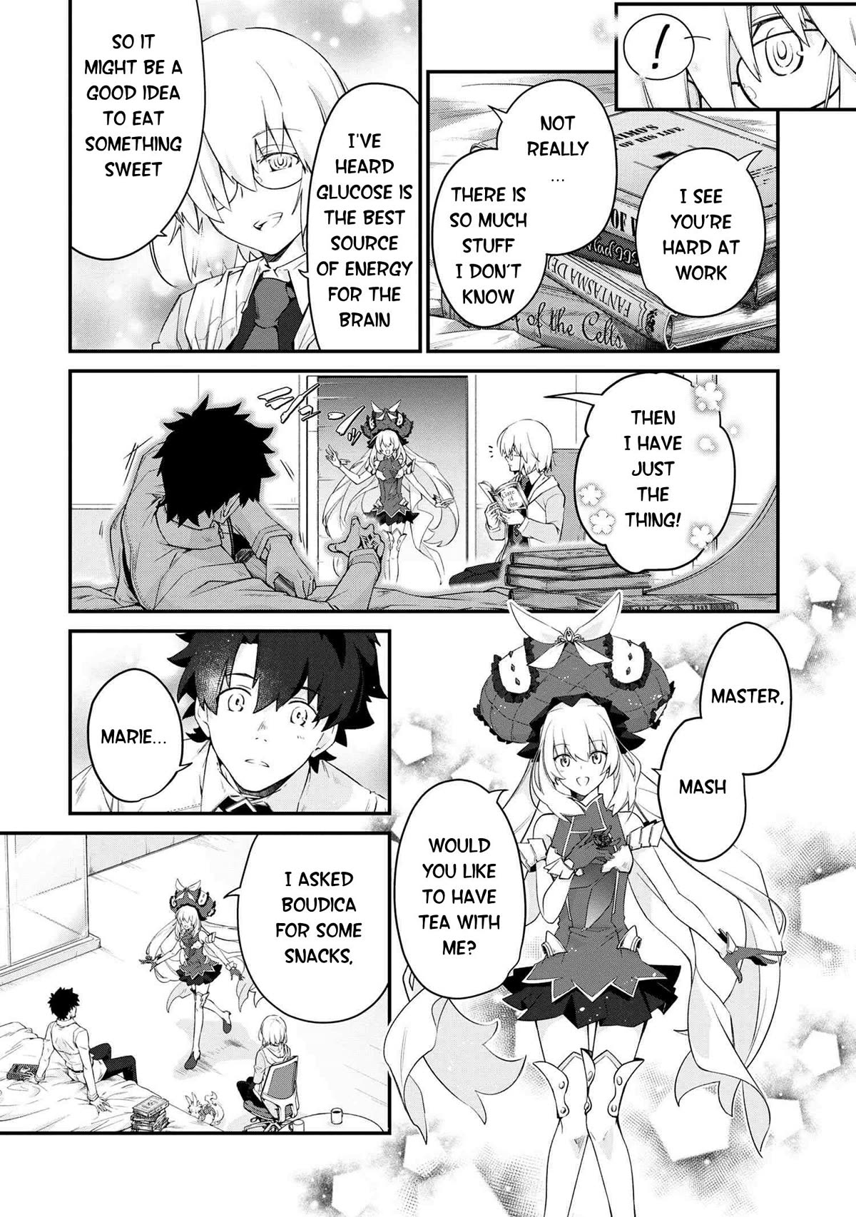 Fate/Grand Order - The Heroic Spirit Food Chronicles Chapter 5 page 3 - Chapter 5: The Queen of France and Pastries