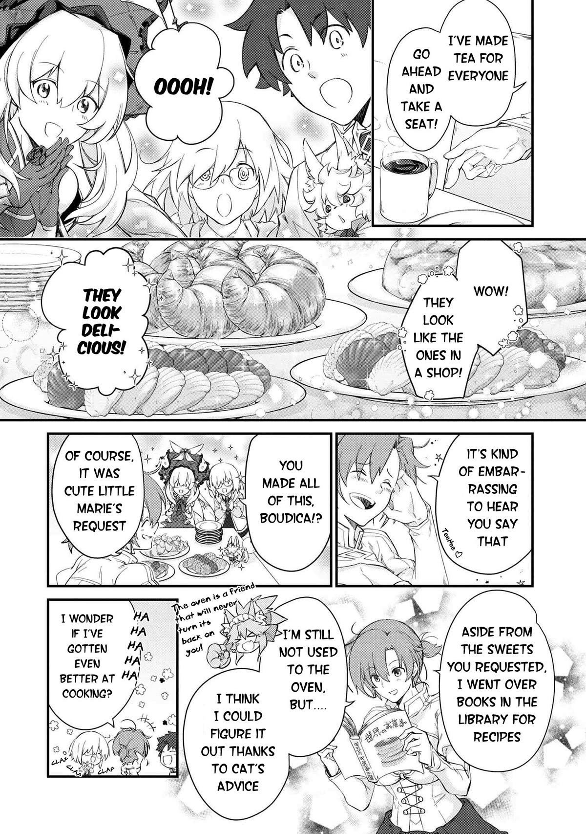 Fate/Grand Order - The Heroic Spirit Food Chronicles Chapter 5 page 9 - Chapter 5: The Queen of France and Pastries