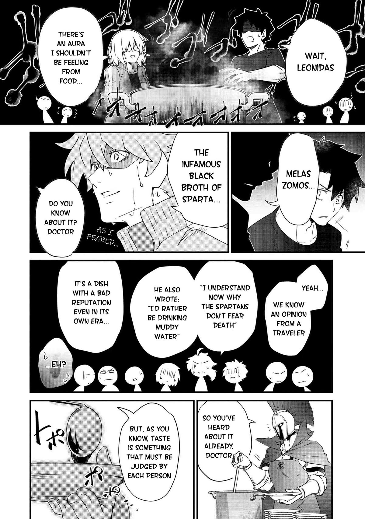 Fate/Grand Order - The Heroic Spirit Food Chronicles Chapter 6 page 10 - Chapter 6: Spartan Meal