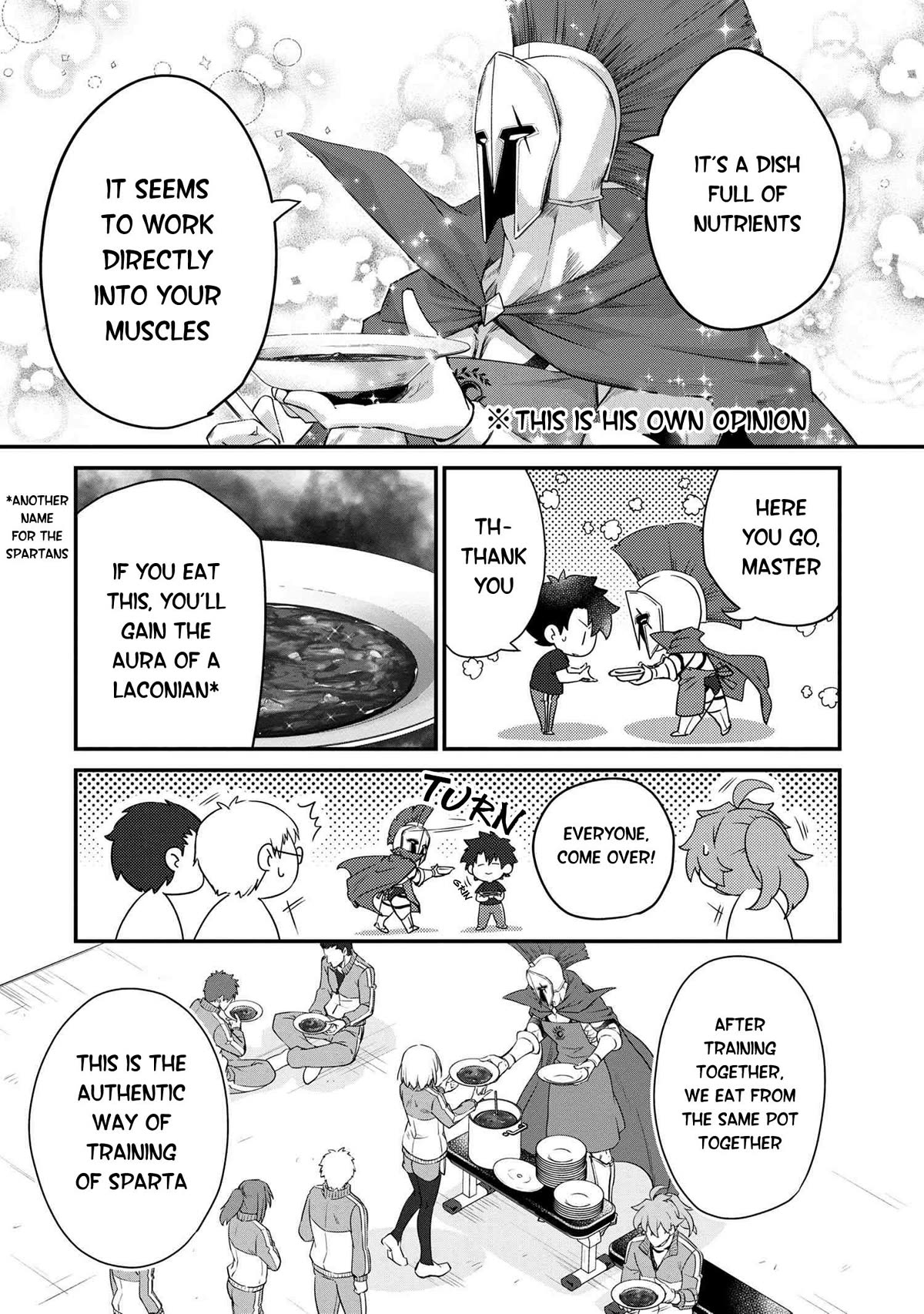 Fate/Grand Order - The Heroic Spirit Food Chronicles Chapter 6 page 11 - Chapter 6: Spartan Meal