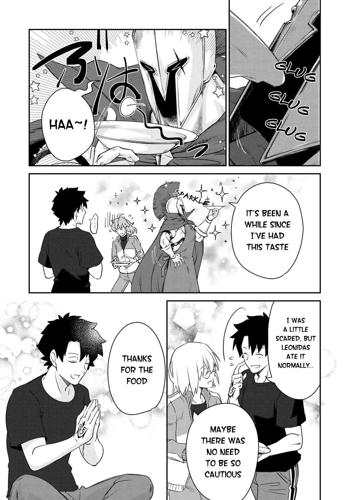 Fate/Grand Order - The Heroic Spirit Food Chronicles Chapter 6 page 12 - Chapter 6: Spartan Meal