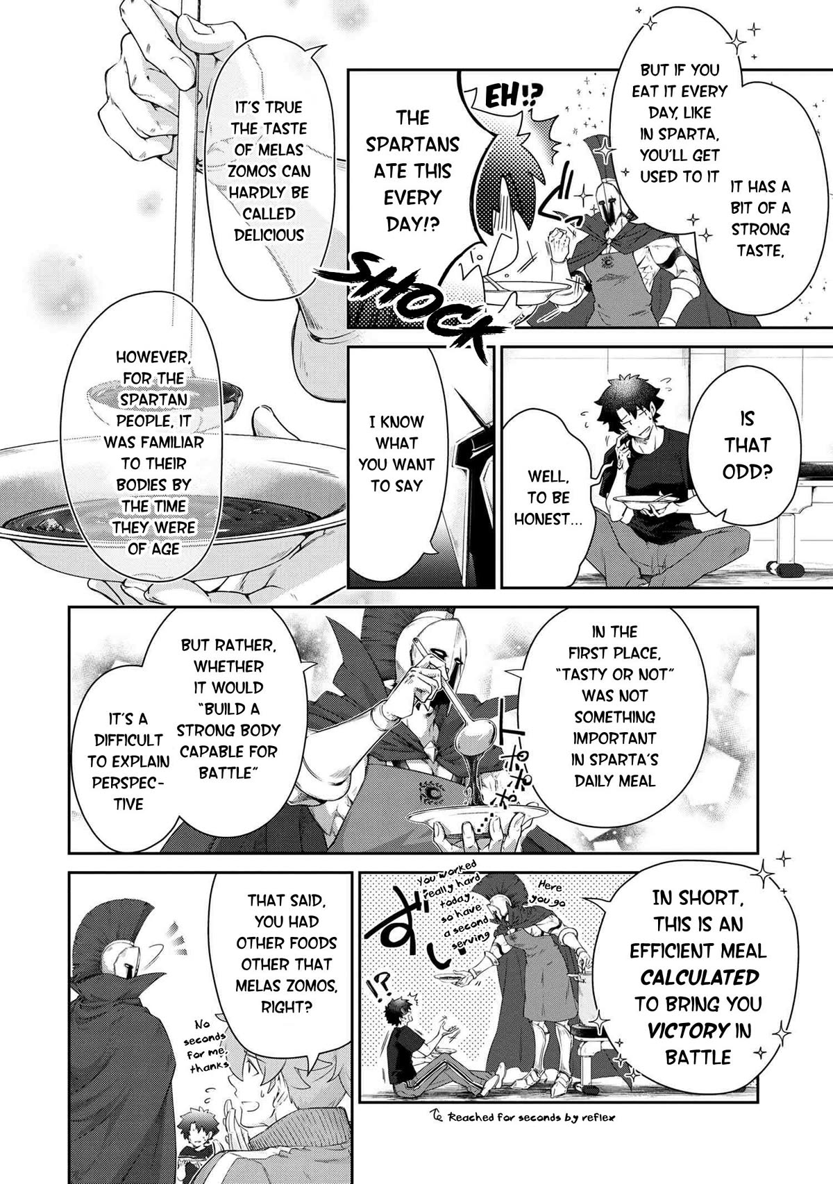 Fate/Grand Order - The Heroic Spirit Food Chronicles Chapter 6 page 16 - Chapter 6: Spartan Meal
