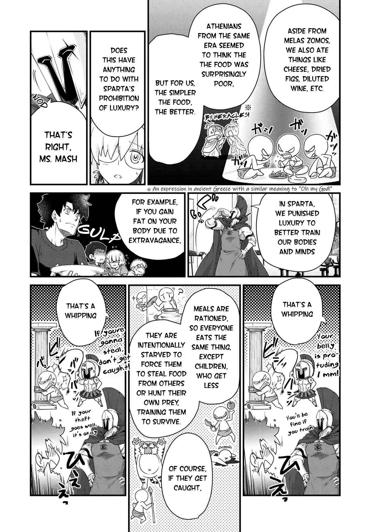 Fate/Grand Order - The Heroic Spirit Food Chronicles Chapter 6 page 17 - Chapter 6: Spartan Meal