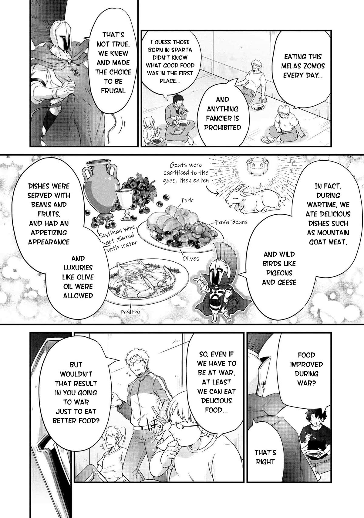 Fate/Grand Order - The Heroic Spirit Food Chronicles Chapter 6 page 18 - Chapter 6: Spartan Meal