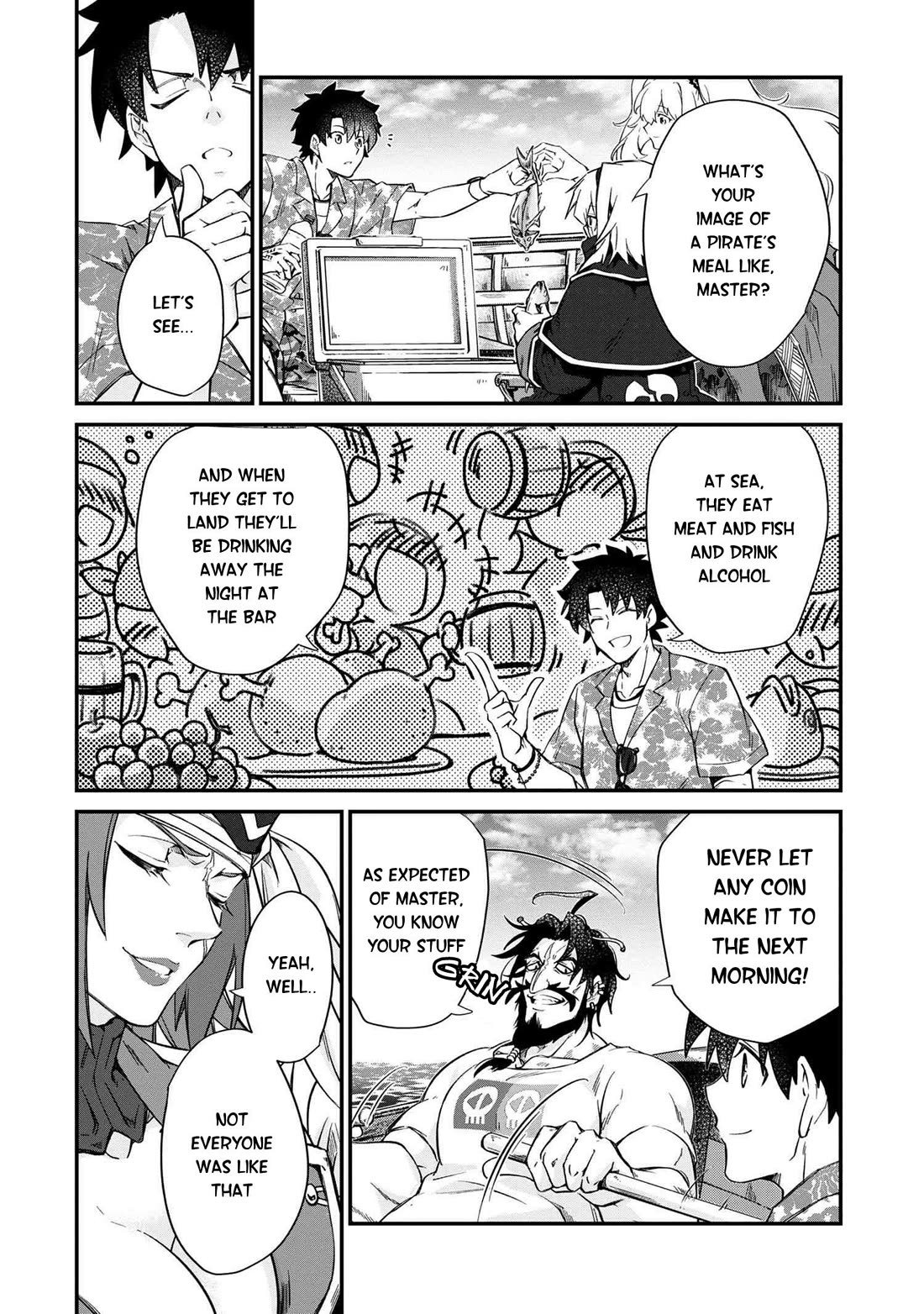 Fate/Grand Order - The Heroic Spirit Food Chronicles Chapter 7 page 10 - Chapter 7: Sea, Land and Water...
