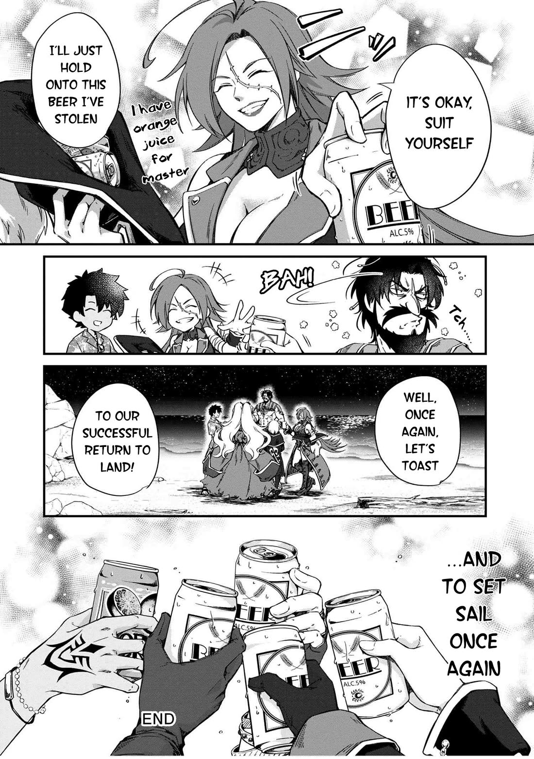 Fate/Grand Order - The Heroic Spirit Food Chronicles Chapter 7 page 28 - Chapter 7: Sea, Land and Water...