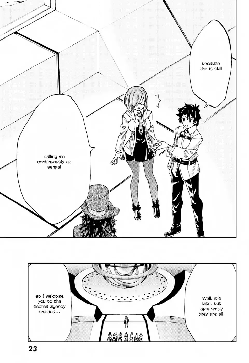 Fate/Grand Order -turas réalta- Chapter 1 page 11 - Chapter 1: Singularity F ①