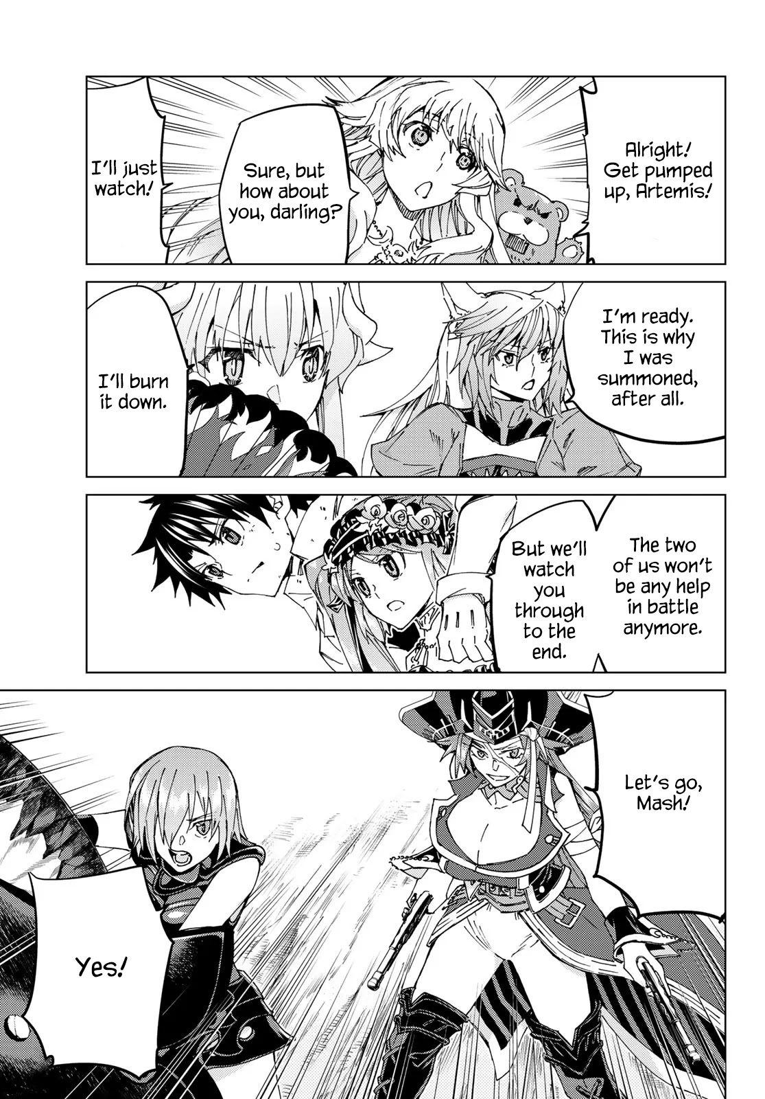 Fate/Grand Order -turas réalta- Chapter 32 page 34 - Chapter 32: Third Singularity - Final Verse: ‘To the End of the Dream’