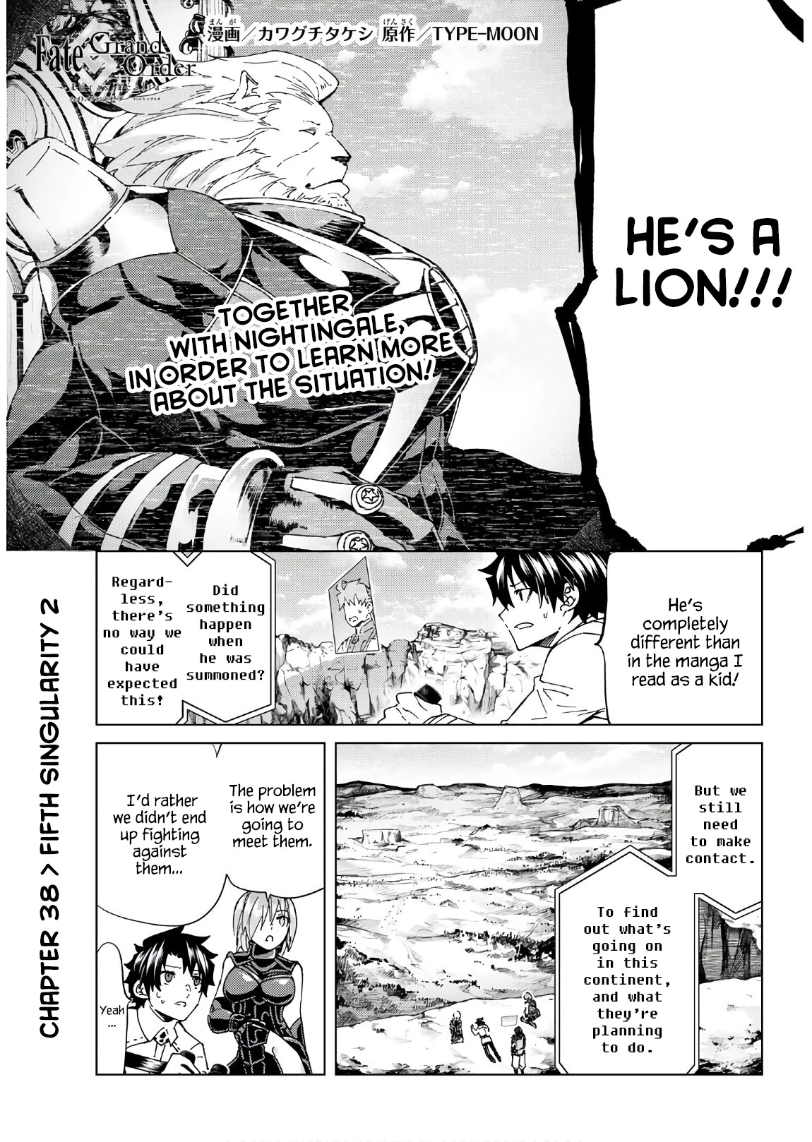 Fate/Grand Order -turas réalta- Chapter 38 page 1 - Chapter 38: Fifth Singularity 2