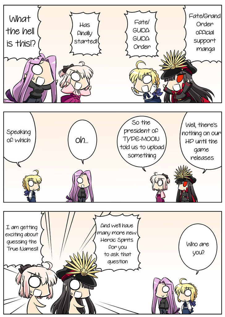 Fate/Gudaguda Order Chapter 1 page 1 - Chapter 1