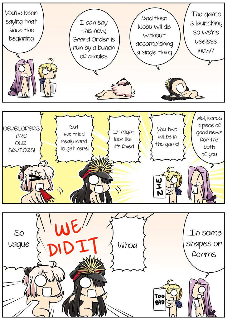 Fate/Gudaguda Order Chapter 27 page 1 - Chapter 27