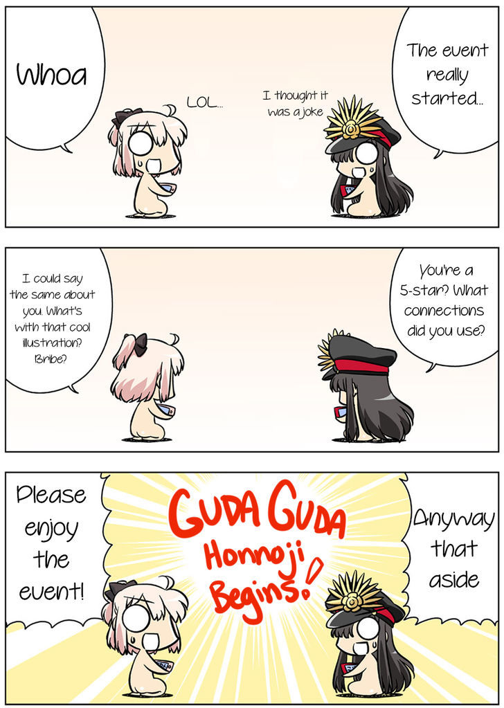 Fate/Gudaguda Order Chapter 28.2 page 1 - Chapter 28.2 : Extra2-It begins?