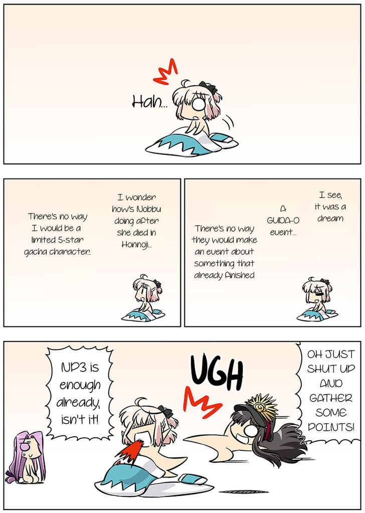 Fate/Gudaguda Order Chapter 28.3 page 1 - Chapter 28.3 : Extra3-GUDA-O will be eternal