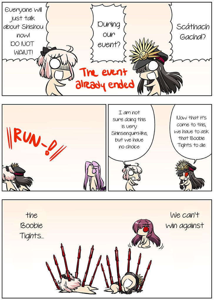 Fate/Gudaguda Order Chapter 28.4 page 1 - Chapter 28.4 : Extra4-Scáthach Gacha!?