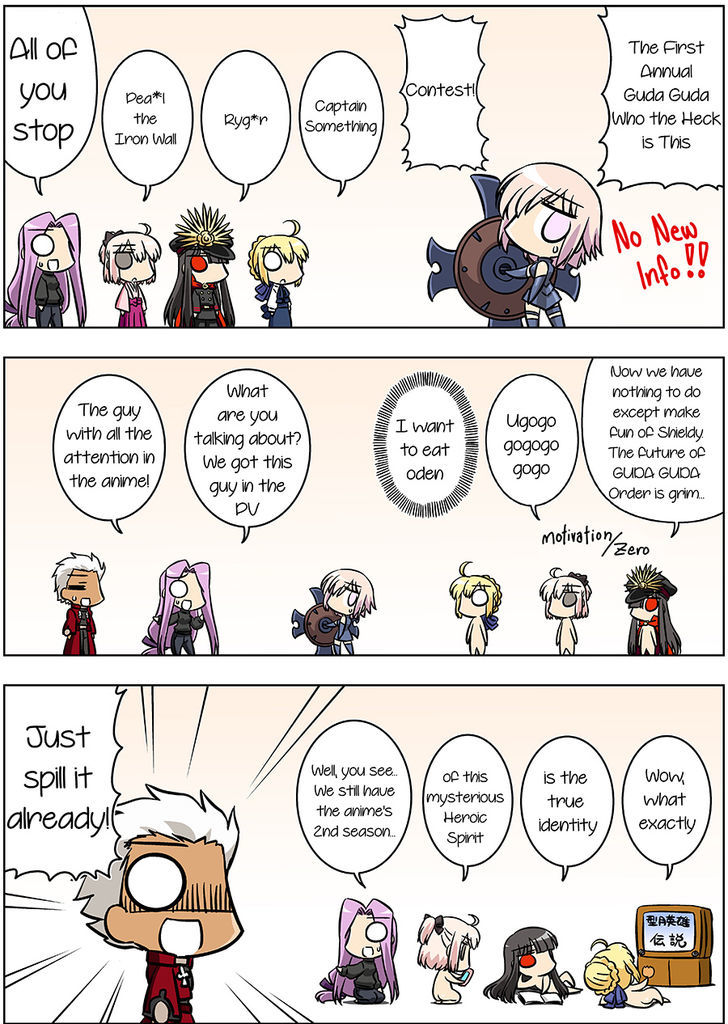 Fate/Gudaguda Order Chapter 6 page 1 - Chapter 6