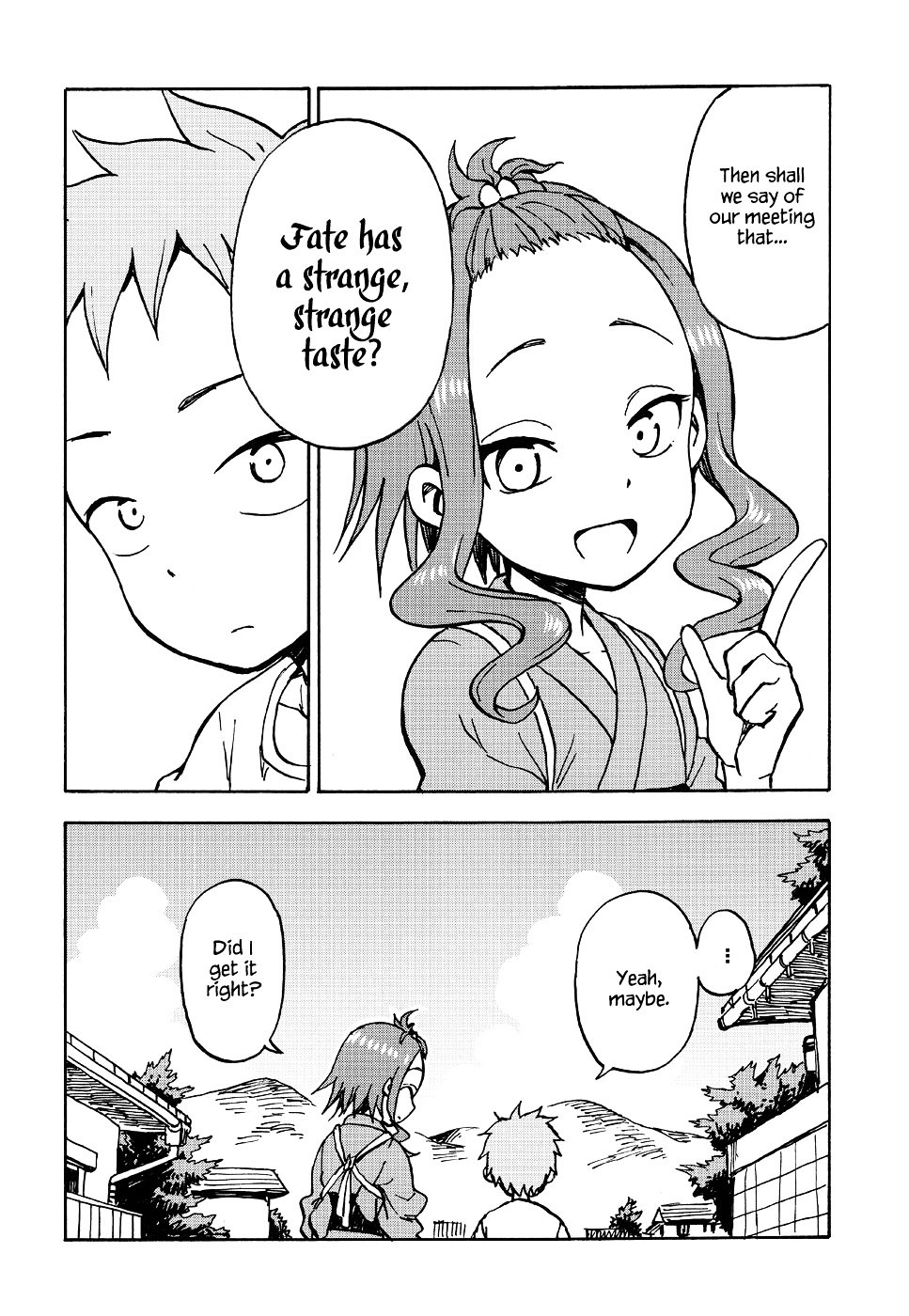 Fate Has A Strange, Strange Taste Chapter 0 page 22 - Chapter 0 : [One shot]