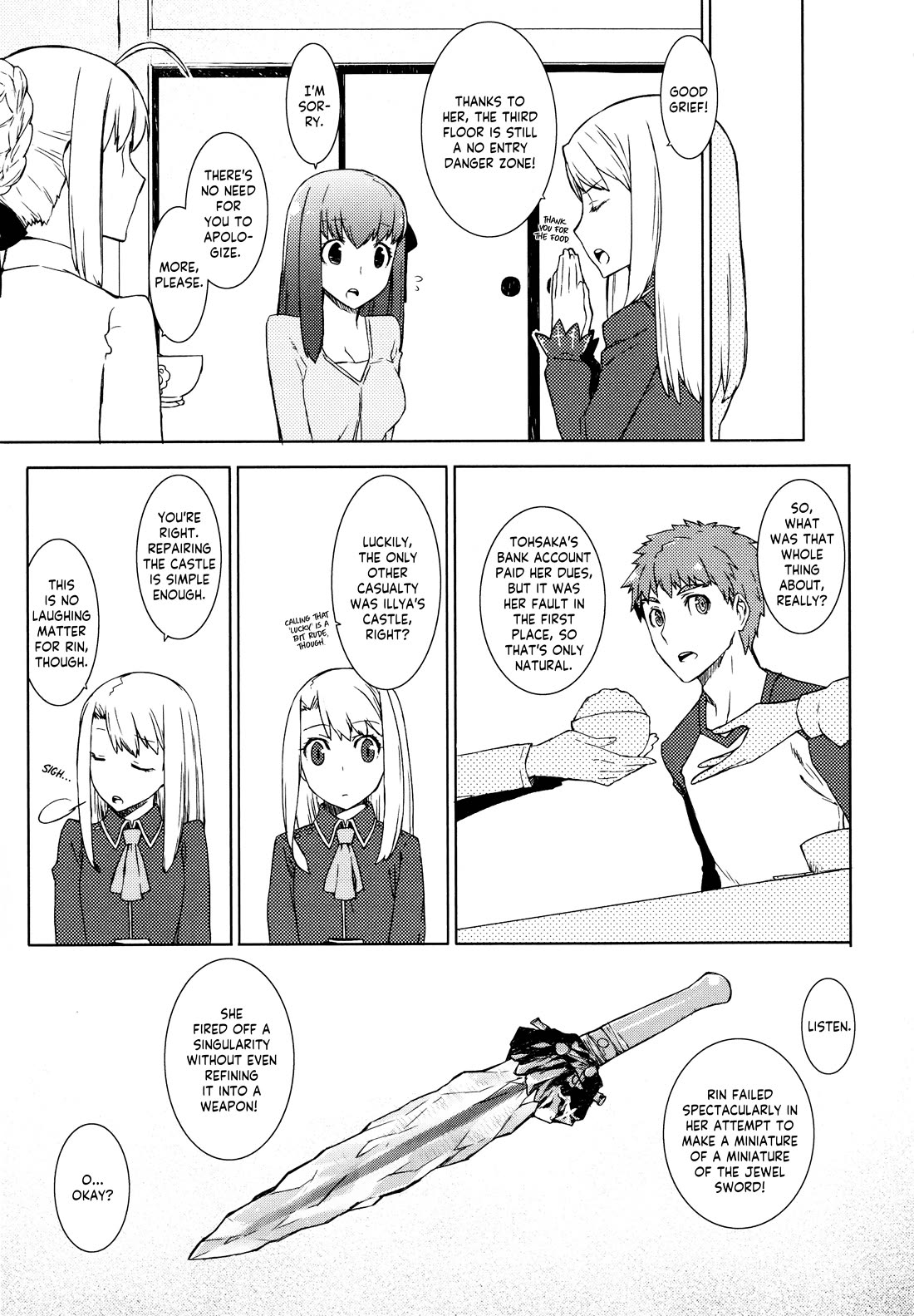 Fate/Hollow Ataraxia Chapter 2 page 11 - Chapter 2