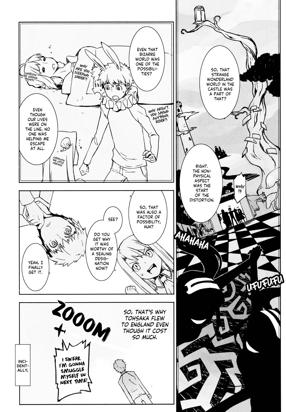 Fate/Hollow Ataraxia Chapter 2 page 14 - Chapter 2