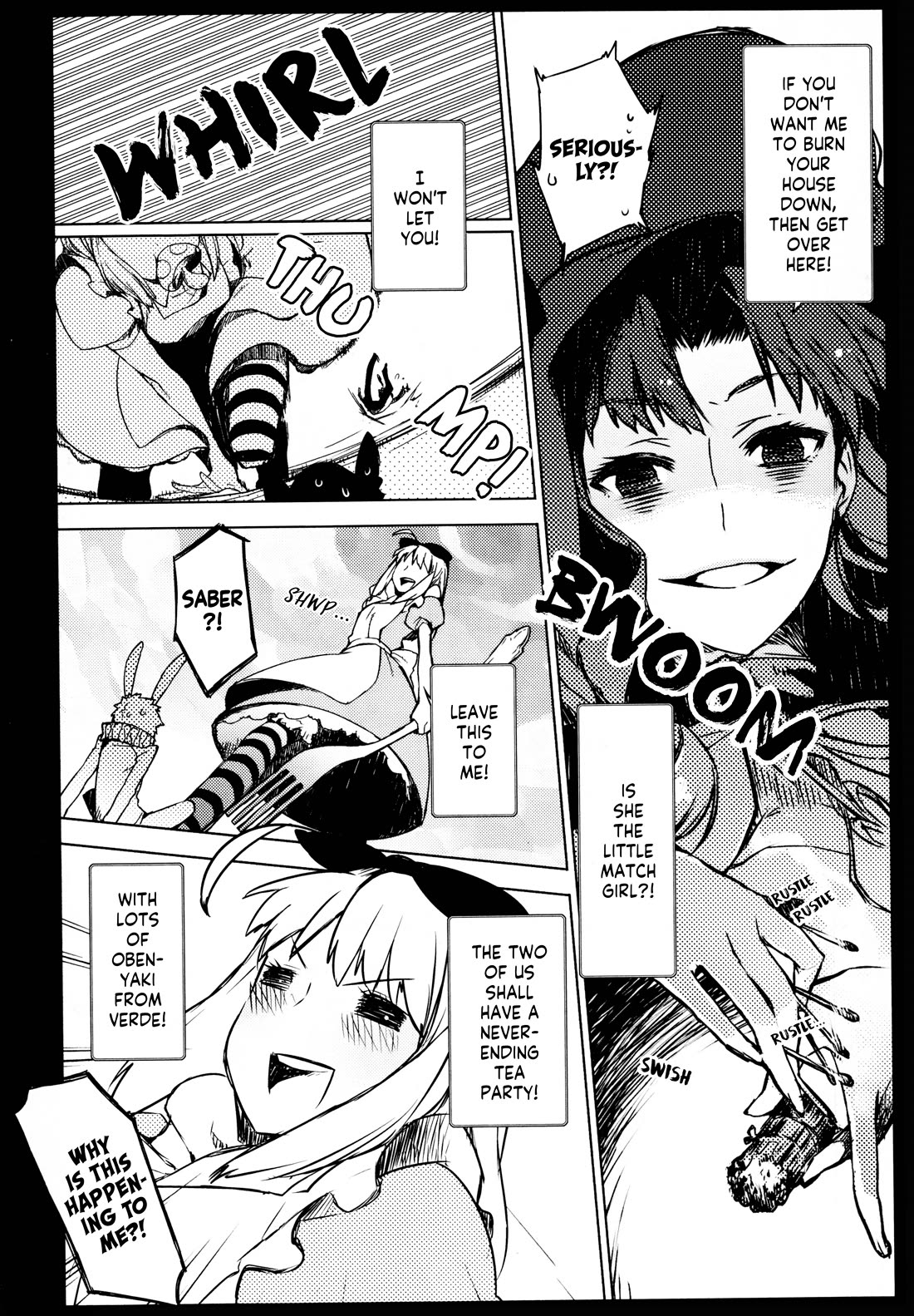 Fate/Hollow Ataraxia Chapter 2 page 2 - Chapter 2
