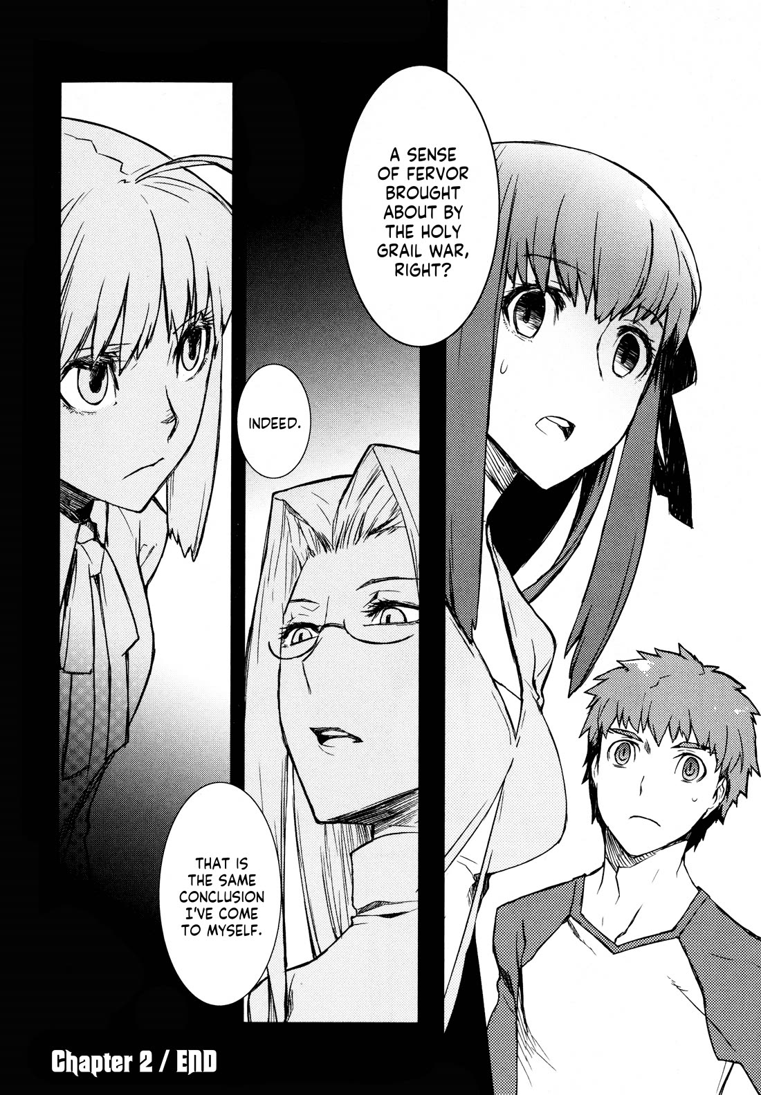 Fate/Hollow Ataraxia Chapter 2 page 20 - Chapter 2